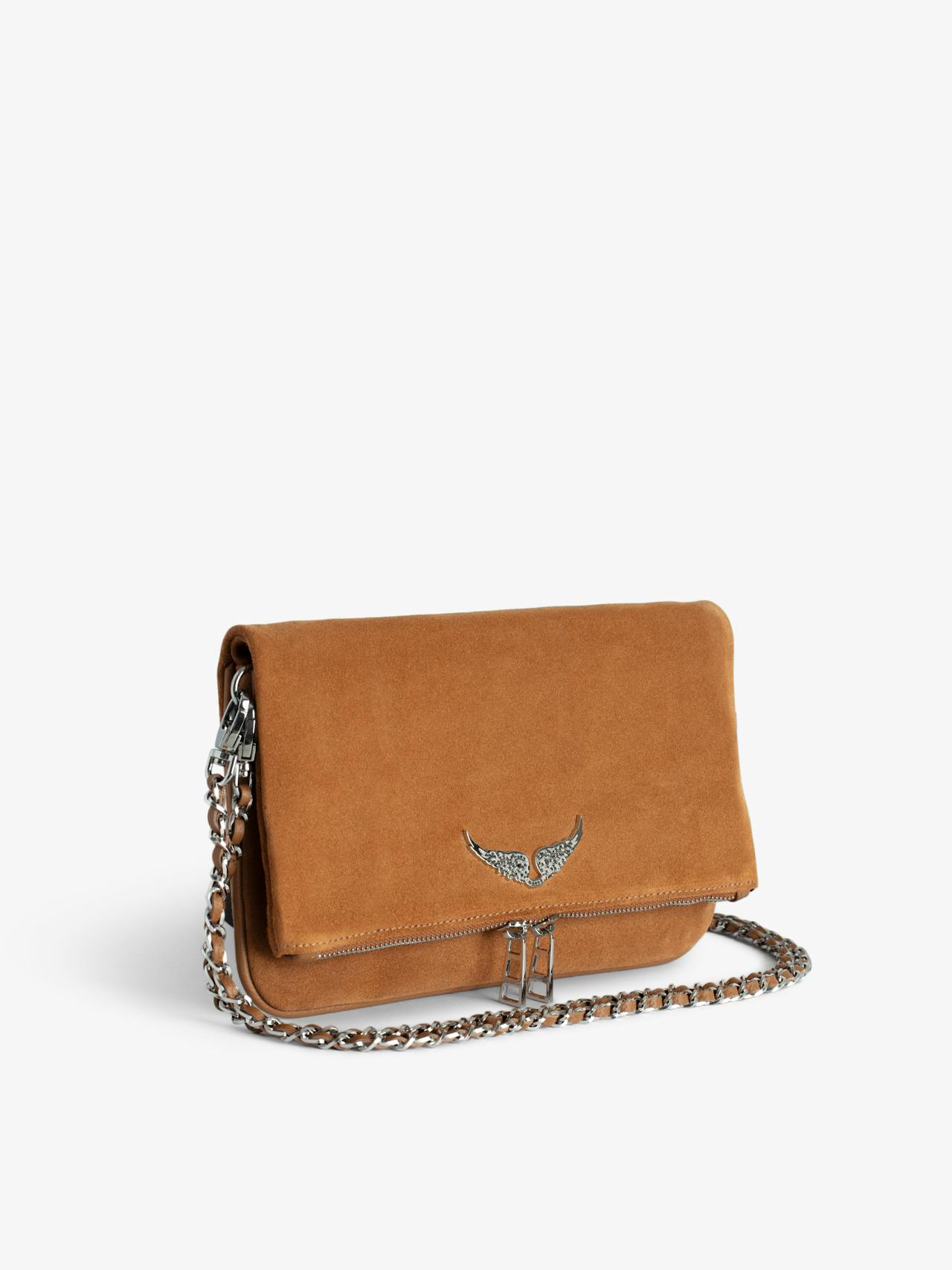 Rock Suede Clutch