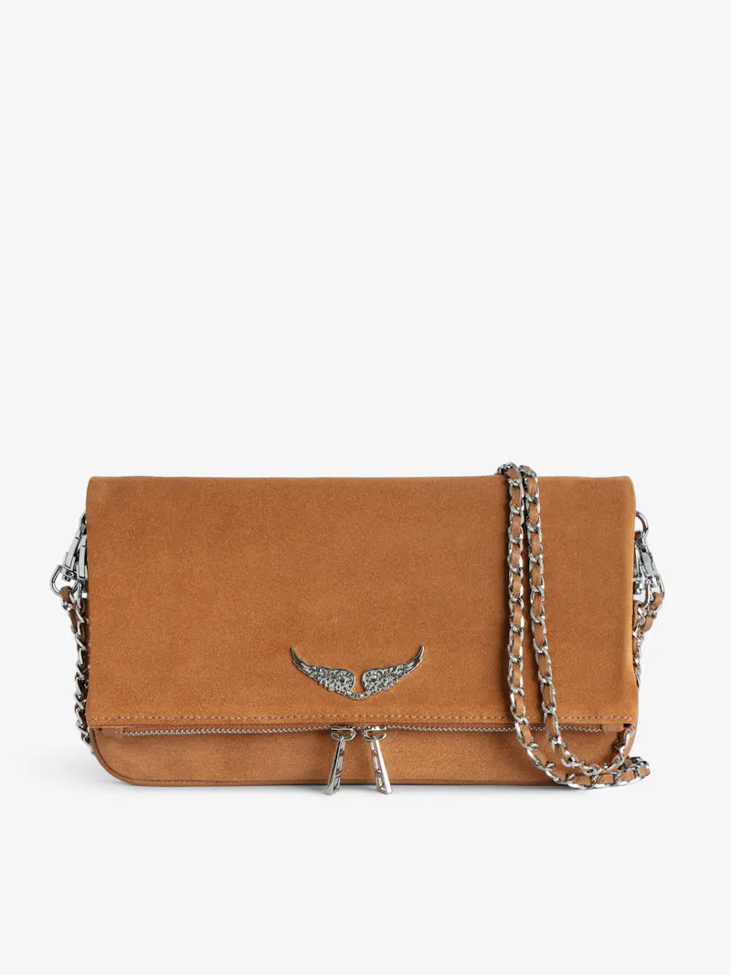 Rock Suede Clutch Clutch Orange Women Zadig Voltaire Rock Suede Clutch Clutch Orange Women Zadig Voltaire