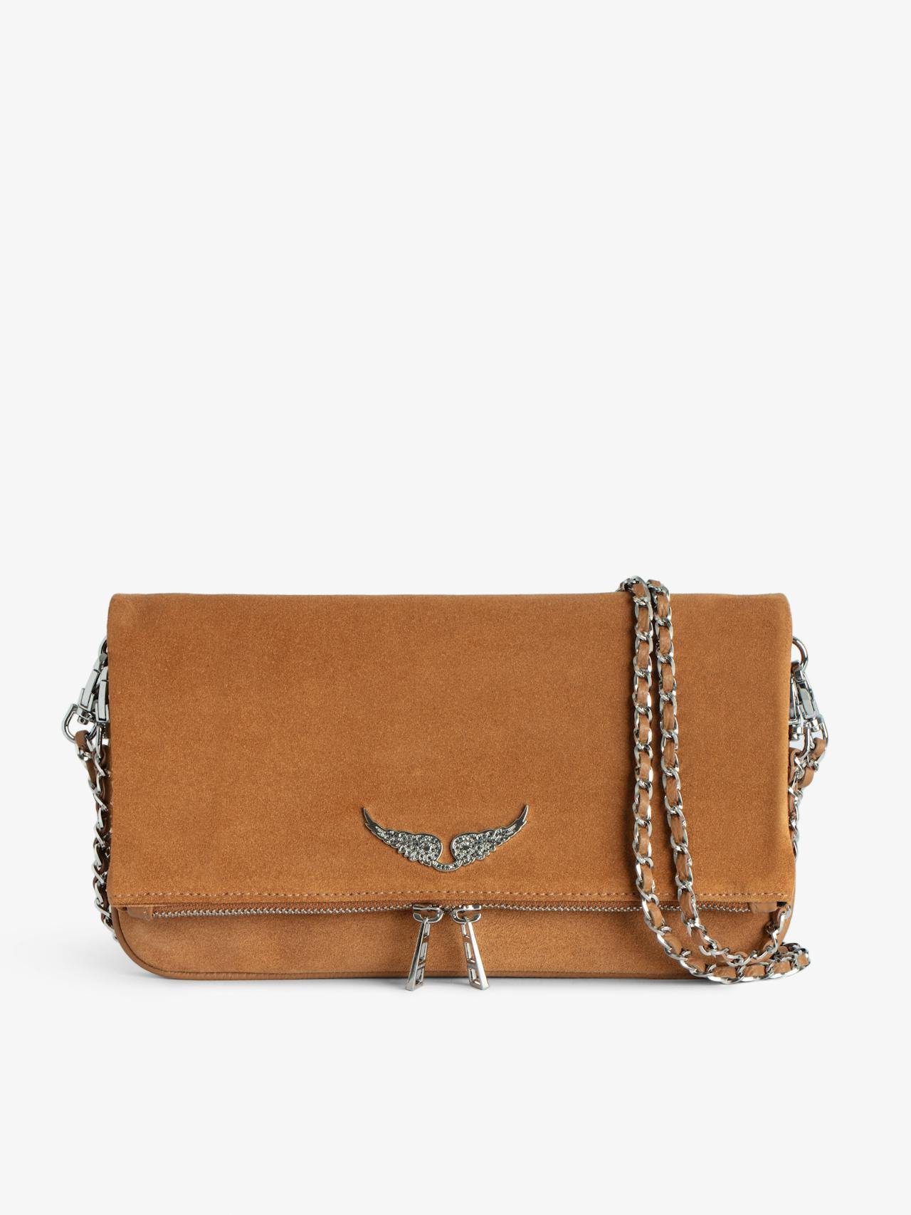 Rock Suede Clutch