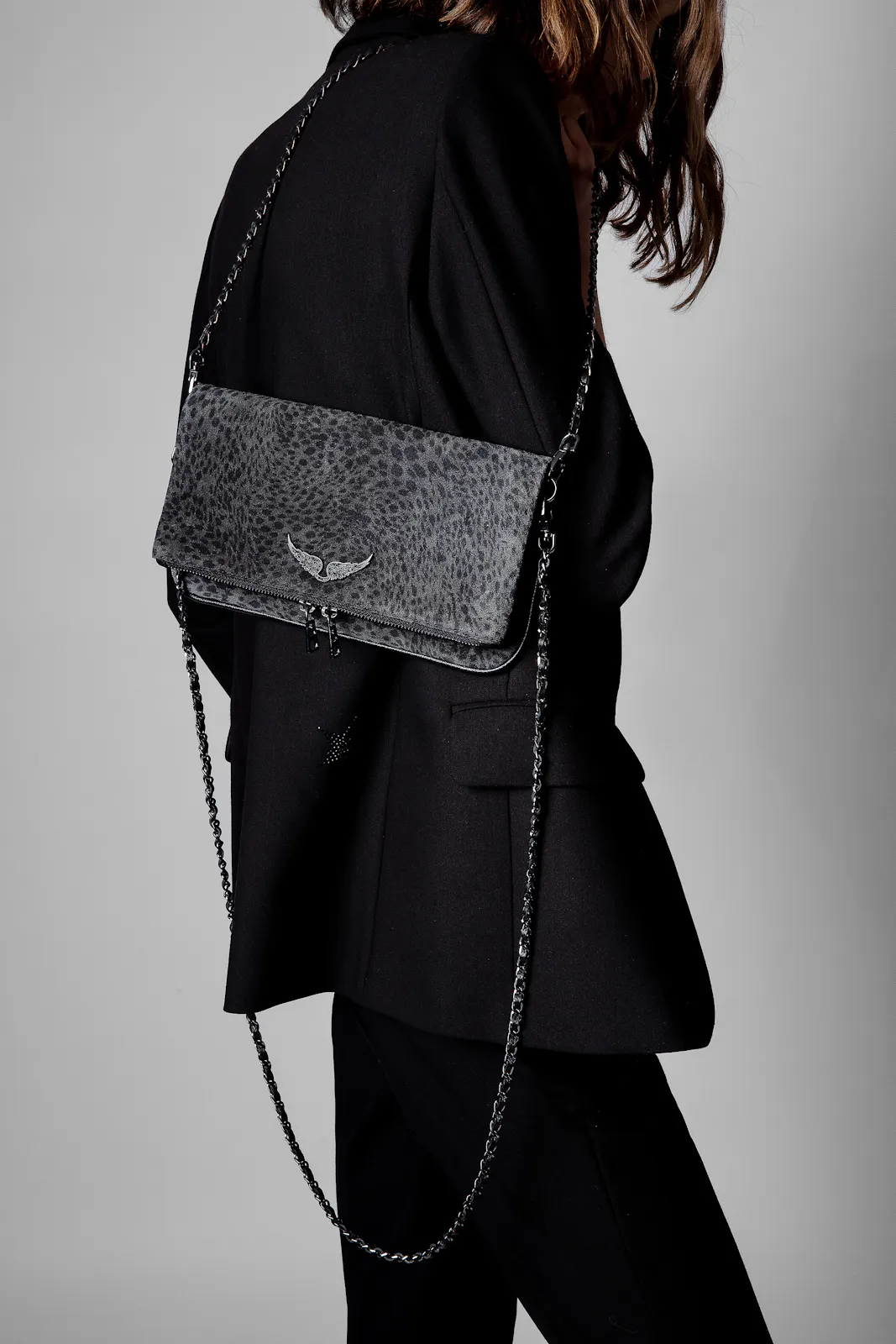 Bolso de mano Rock Suede