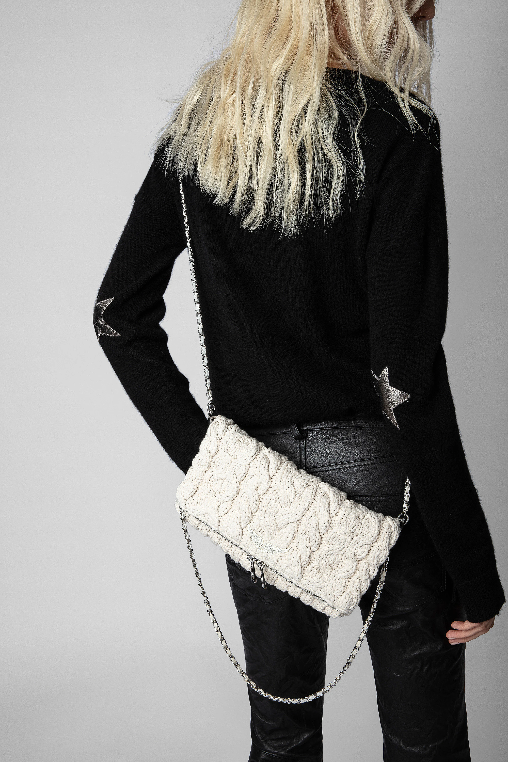 Knit Rock Clutch thumbnail 5