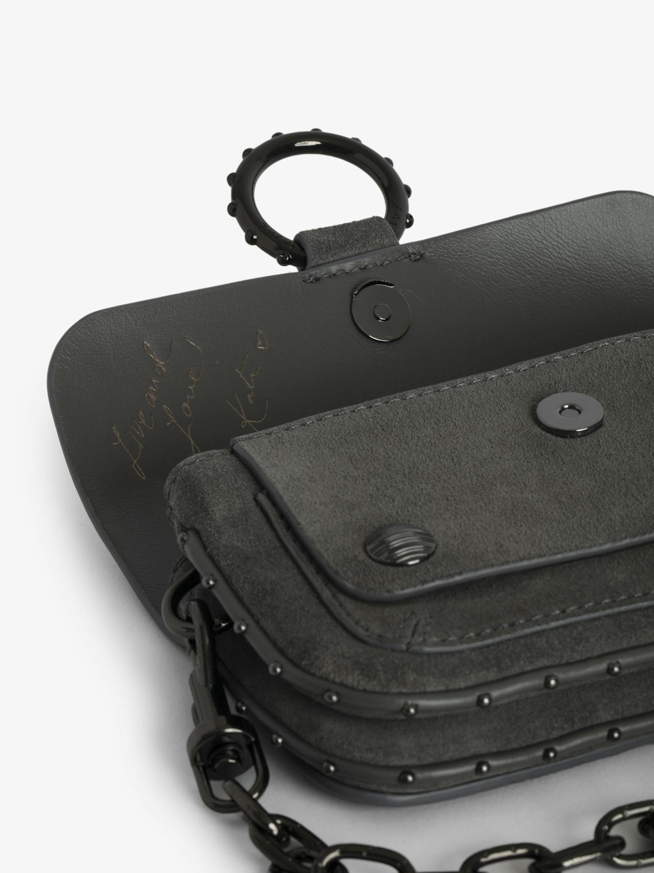 Kate Wallet Suede Bag 5