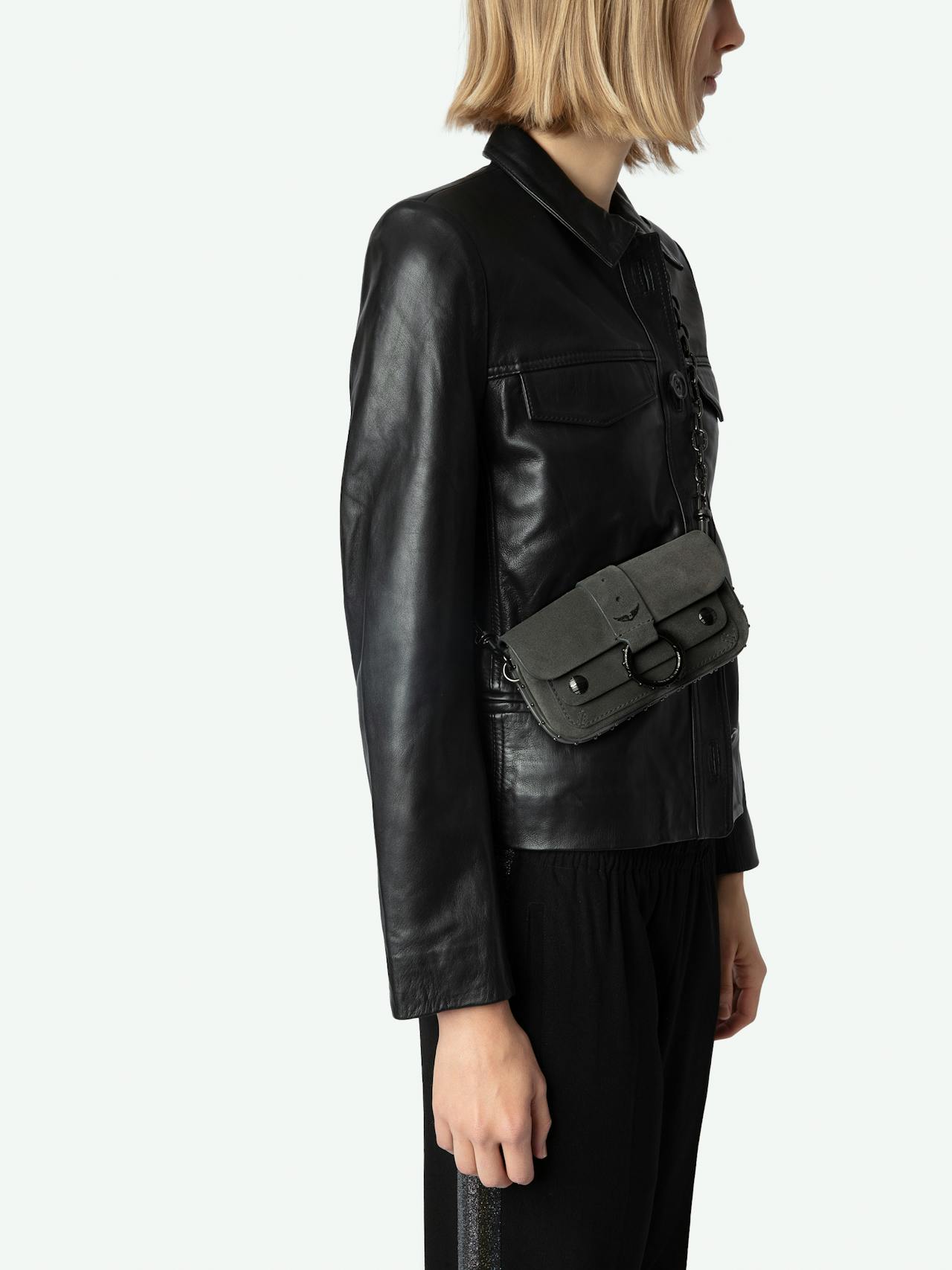 Kate Wallet Suede Bag 8