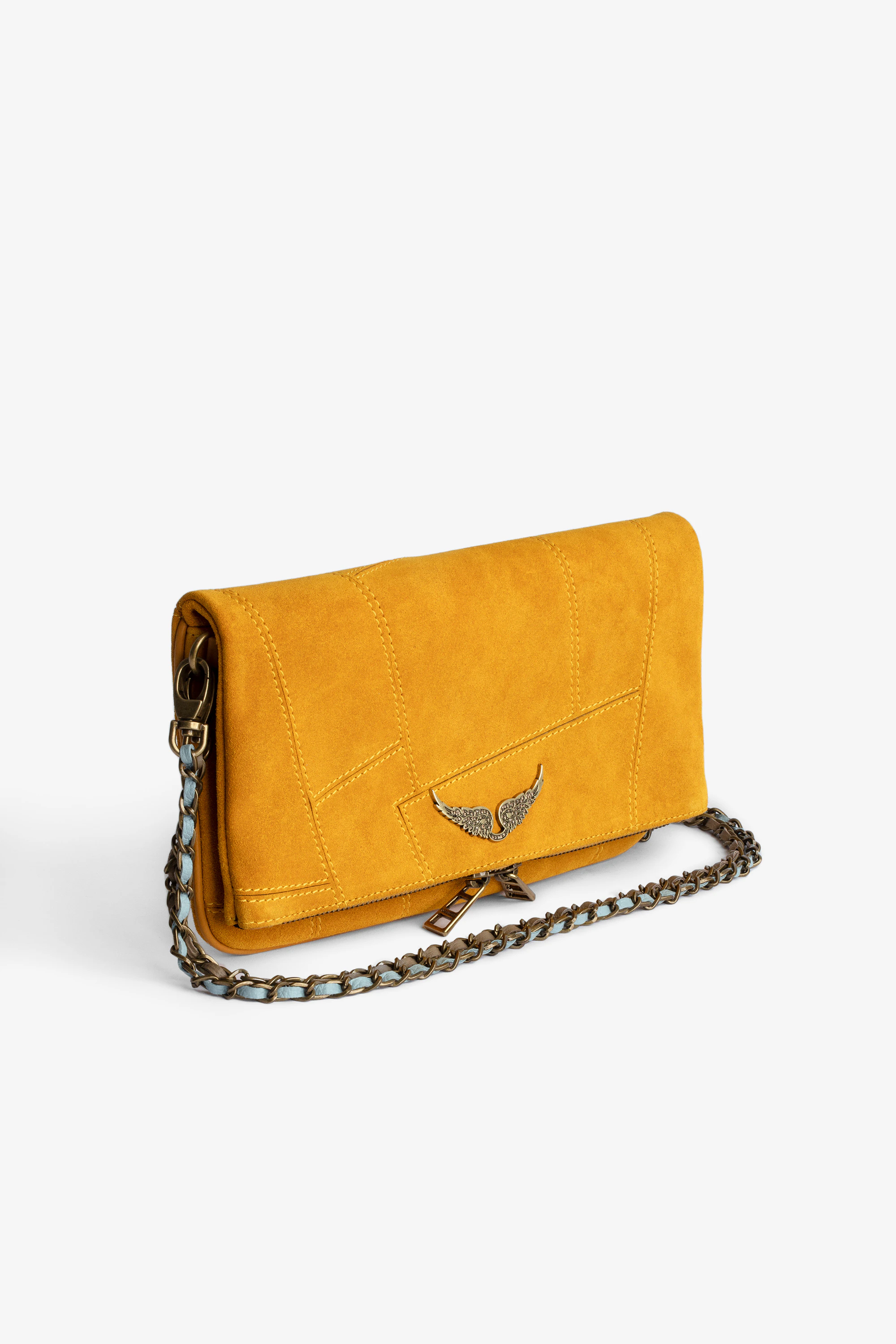 Bolso de mano Rock Suede Patchwork thumbnail 3