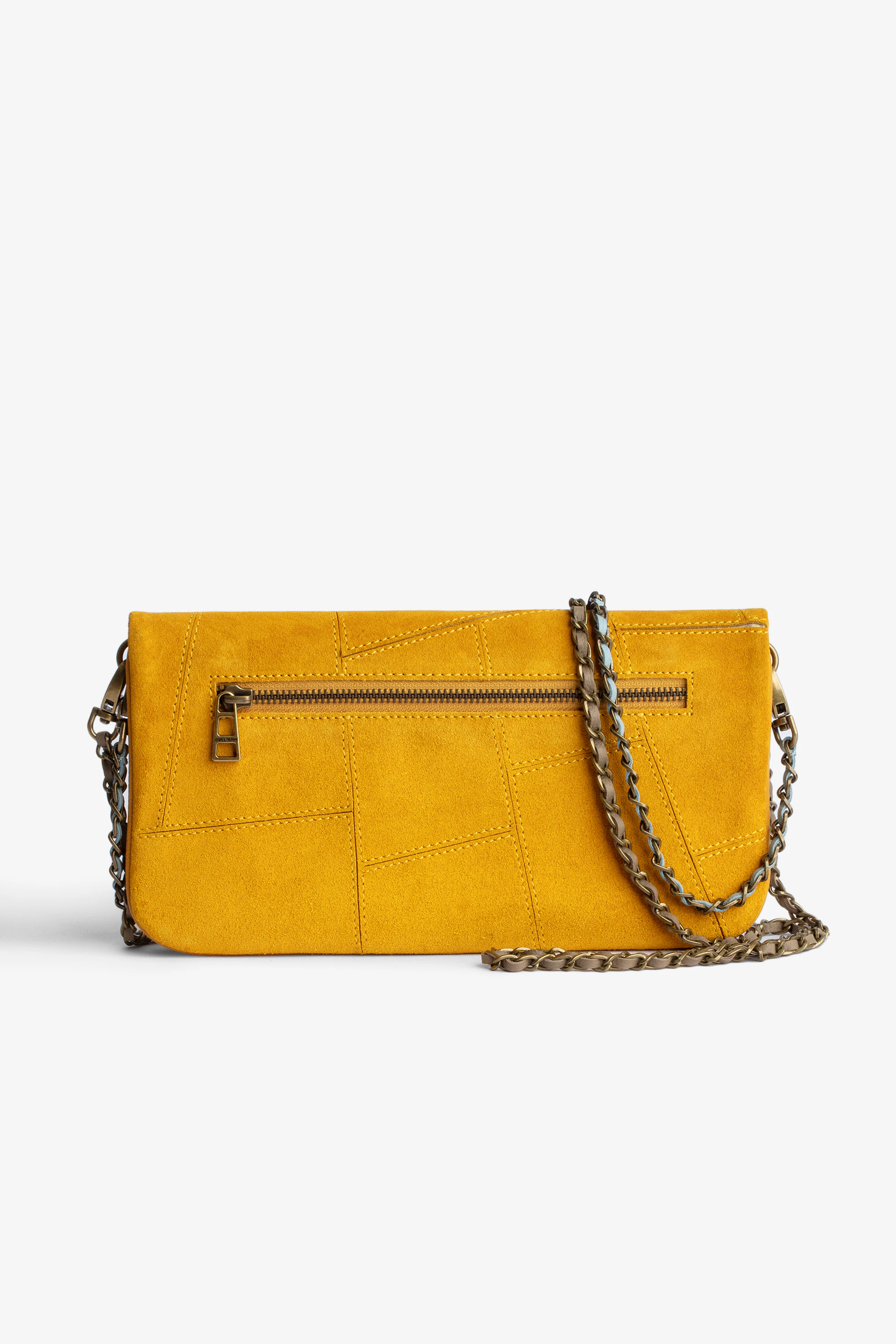 Bolso de mano Rock Suede Patchwork thumbnail 4