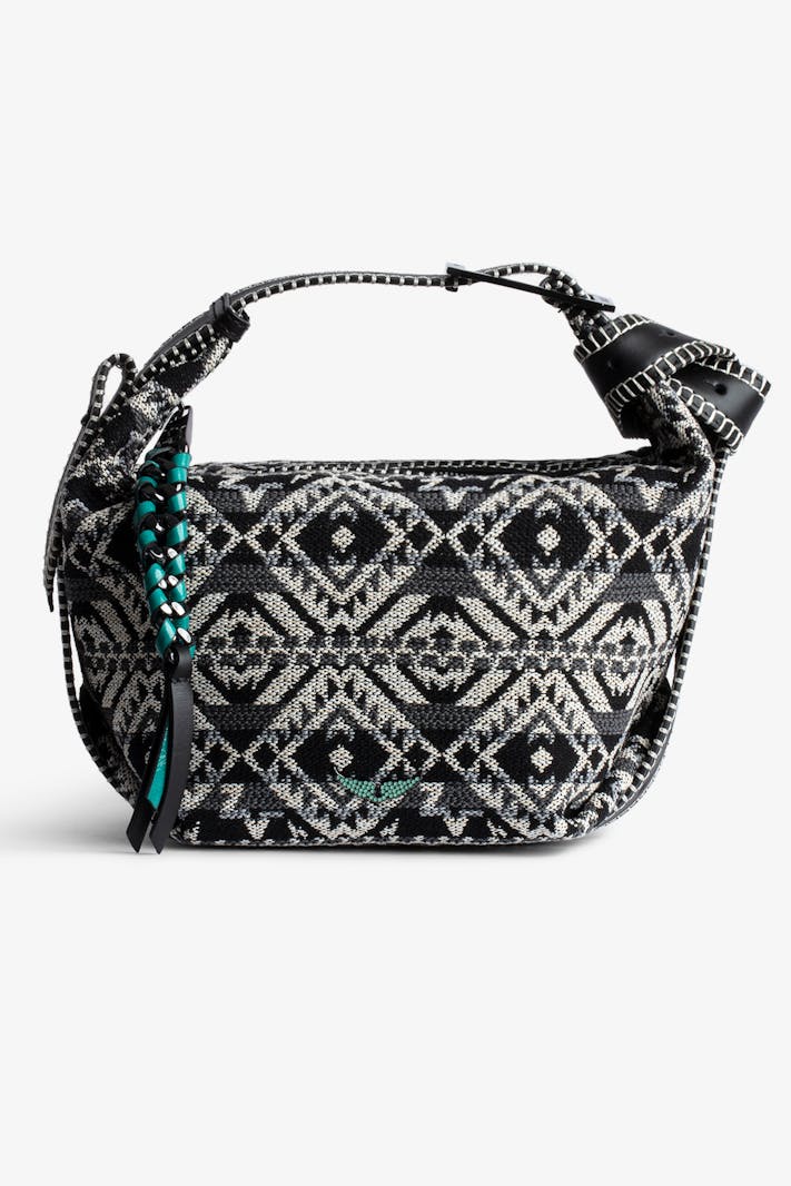 Le Cecilia Folk Jacquard Bag