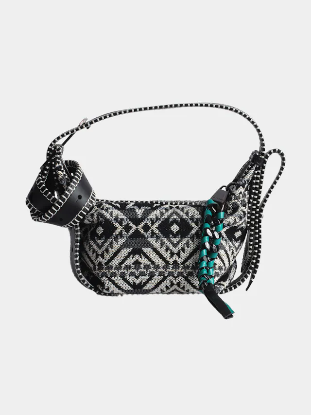 Sac Le Cecilia XS Folk Jacquard