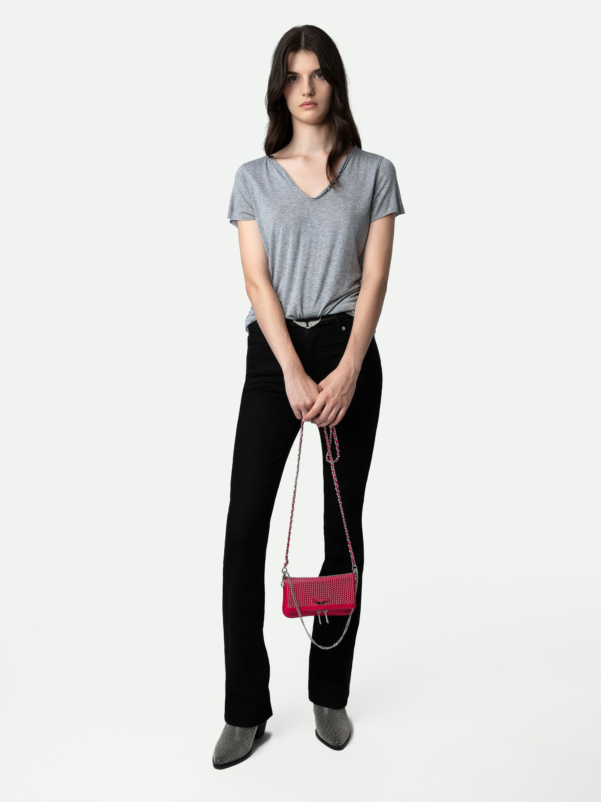 Rock Nano Dotted Swiss Clutch 7