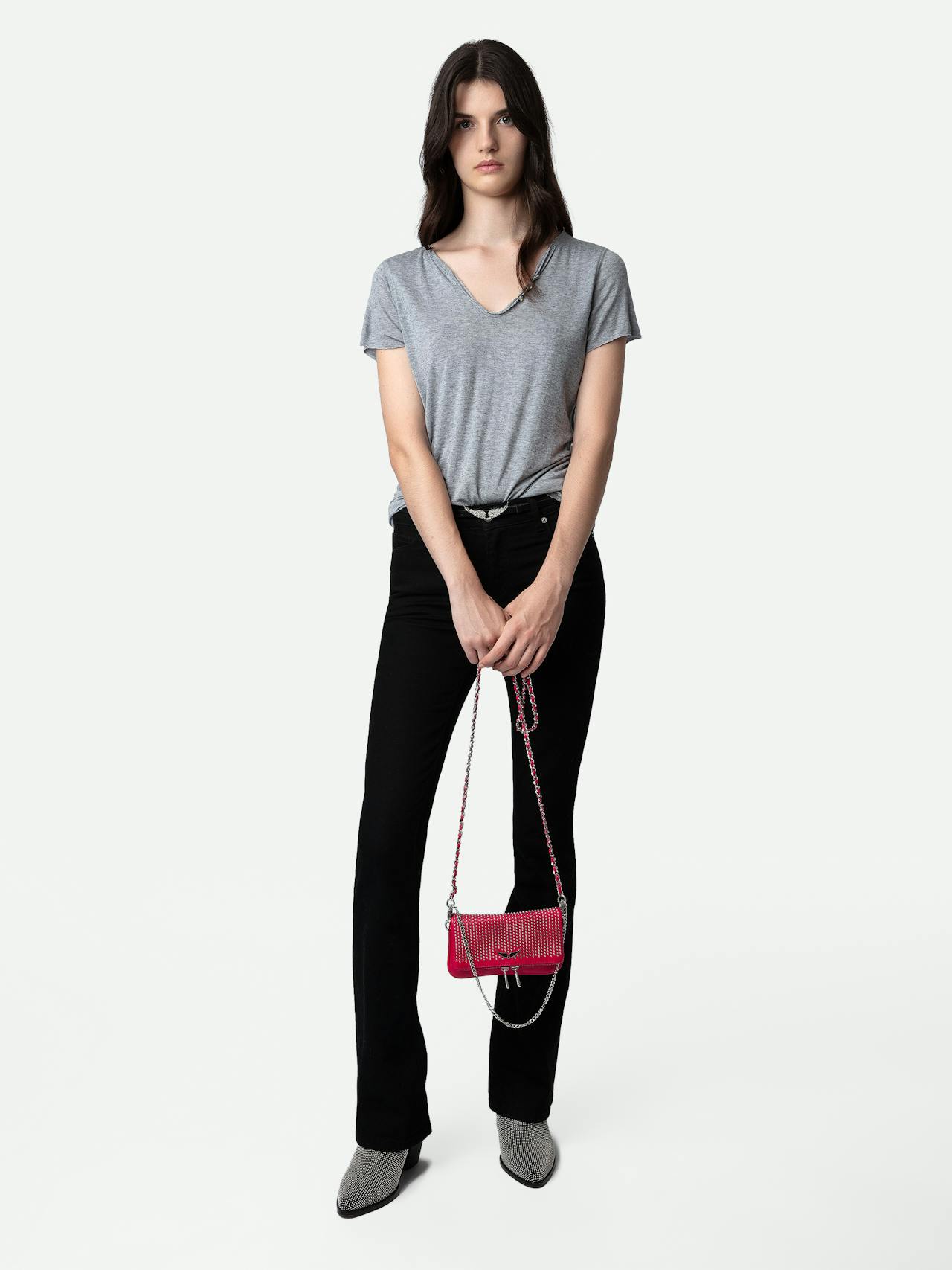 Rock Nano Dotted Swiss Clutch 7