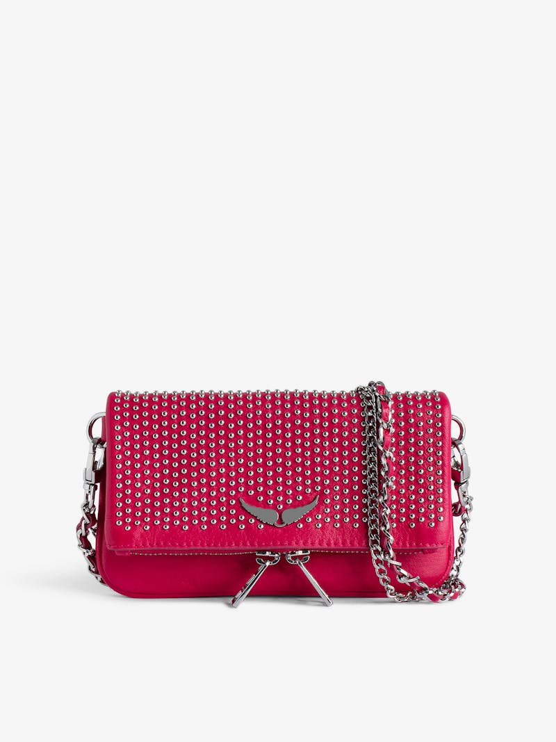 Rock Nano Dotted Swiss Clutch