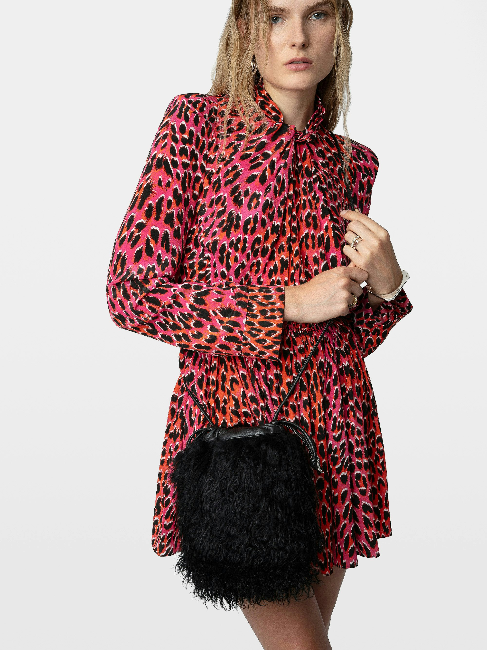 Borsa Rock To Go Frenzy shearling