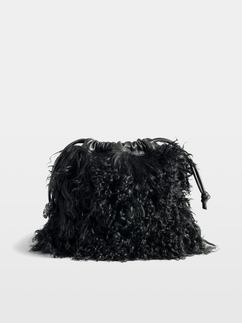 Rock To Go Frenzy Shearling Bag