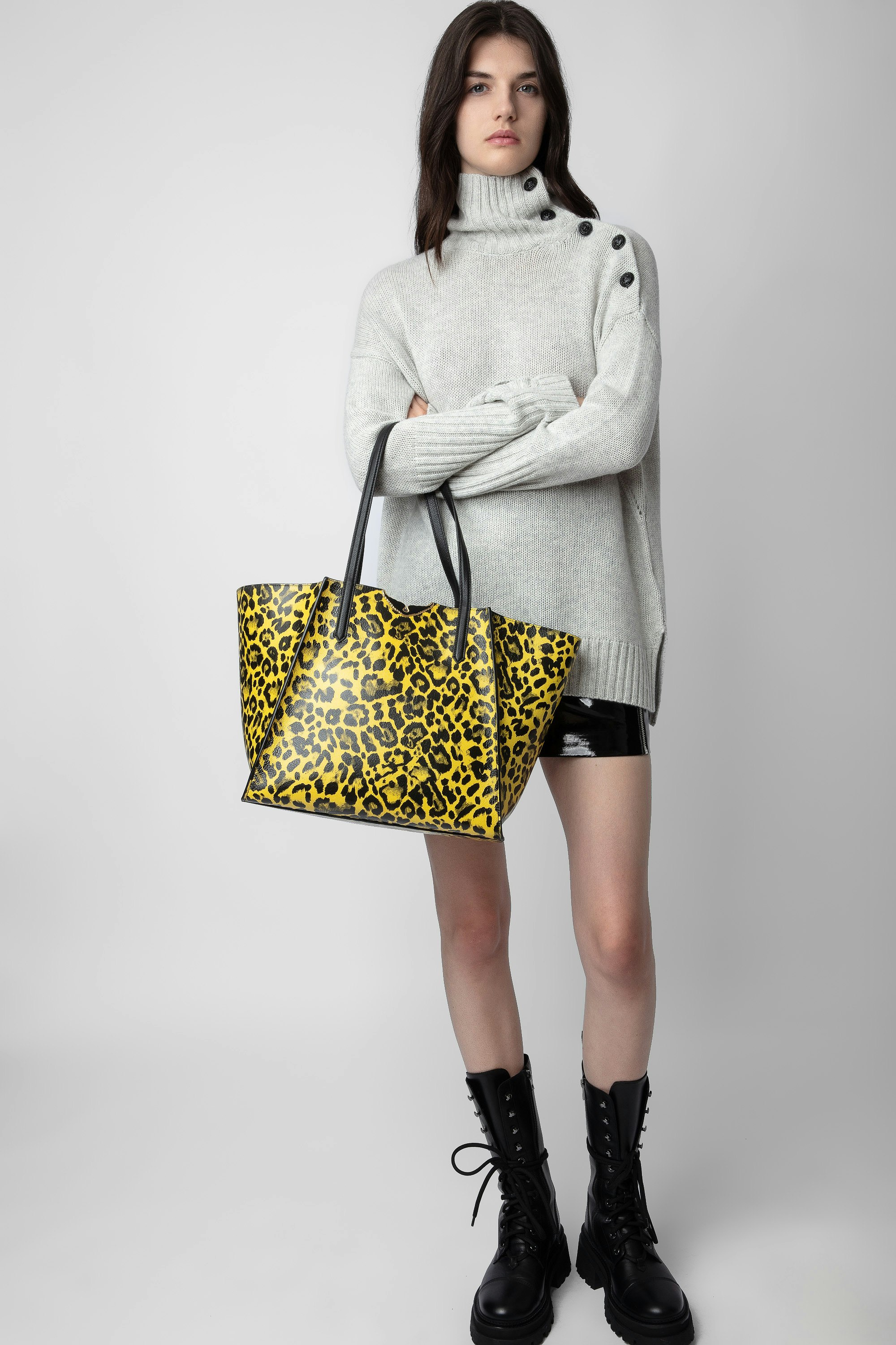 Le Borderline Leopard Bag