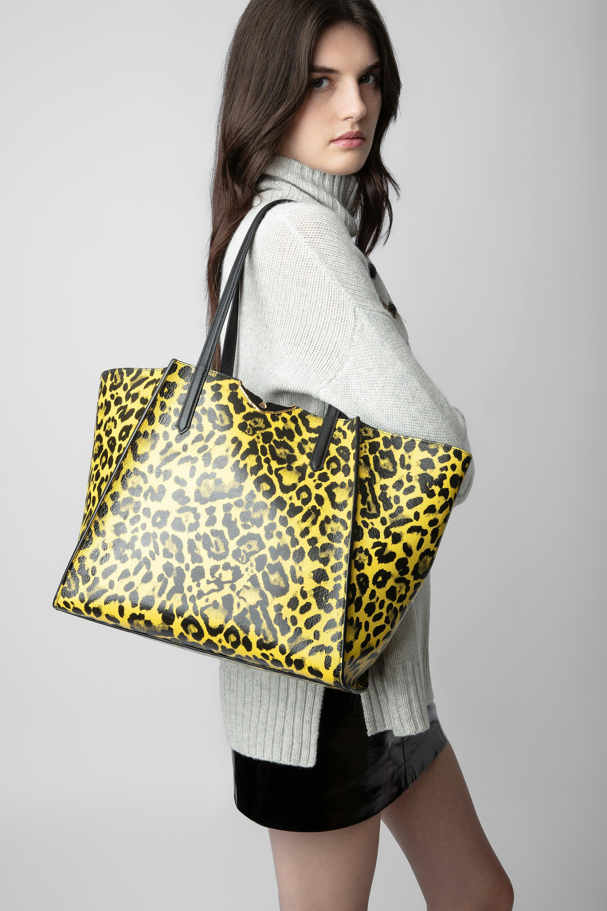 Le Borderline Leopard Bag