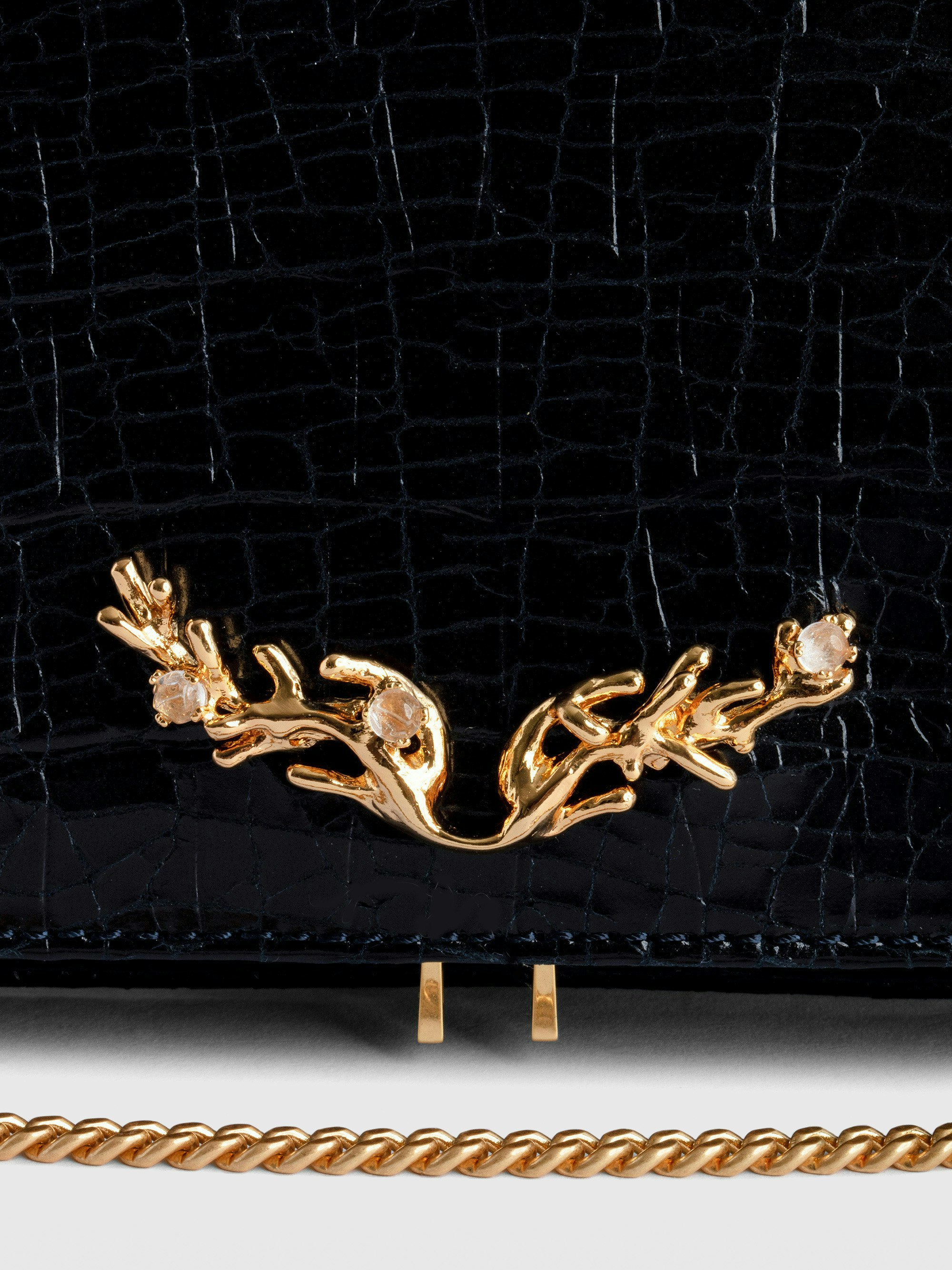 Rock Goossens Geprägte Clutch