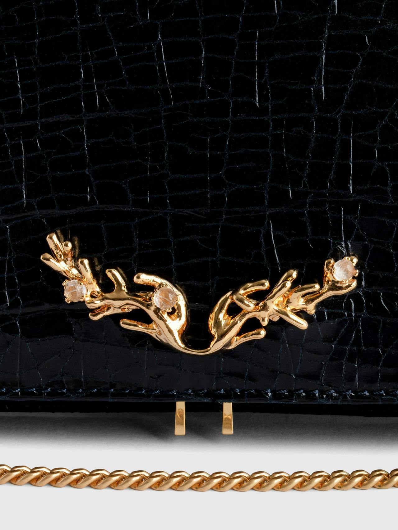 Rock Goossens Geprägte Clutch