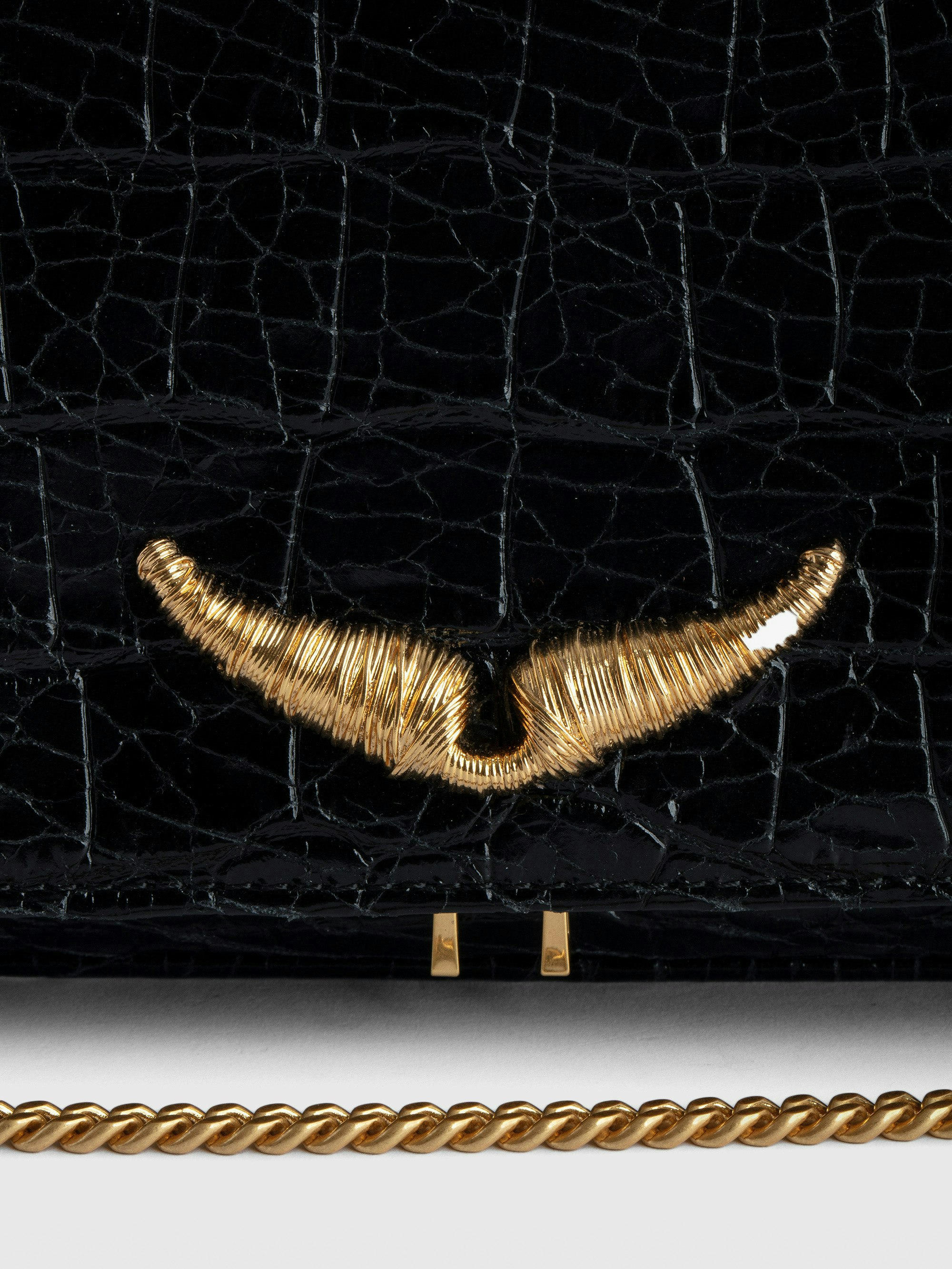 Rock Goossens Geprägte Clutch