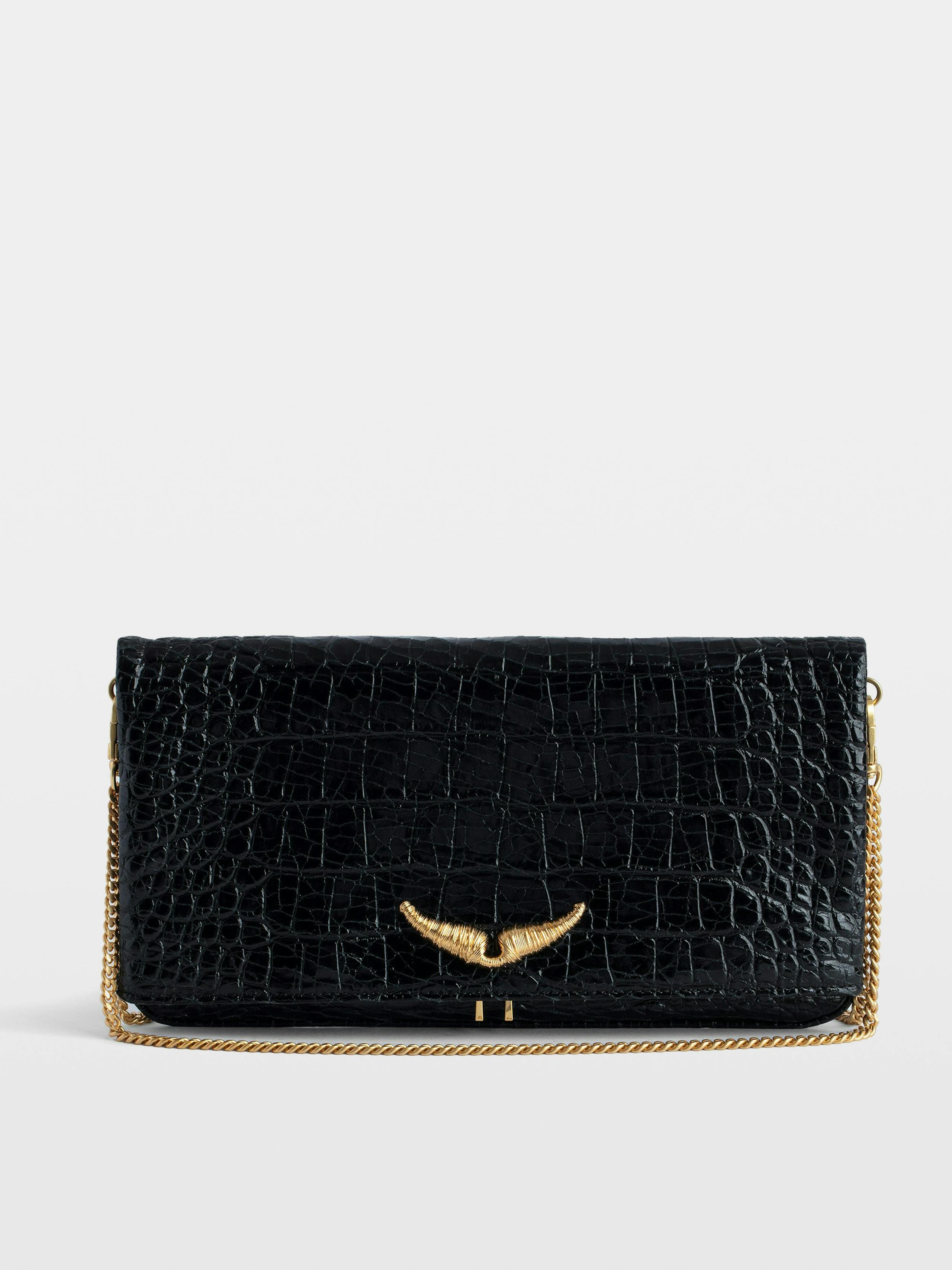 Rock Embossed Clutch 1