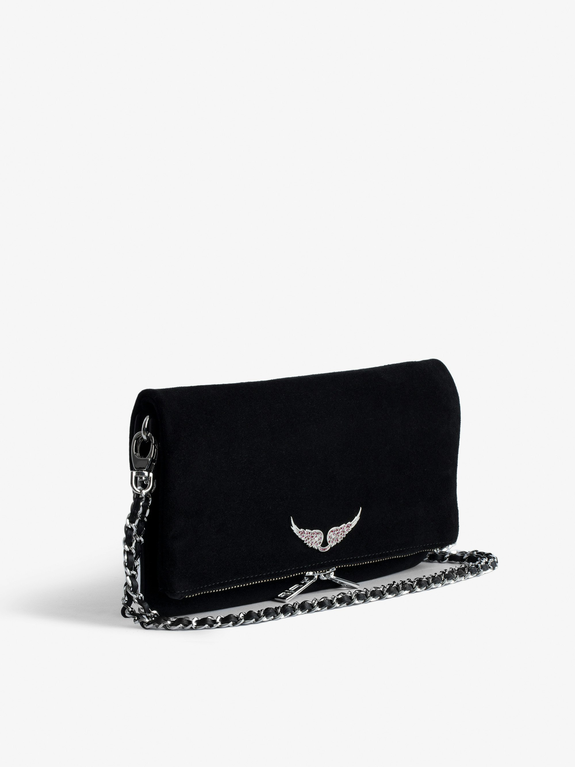Rock Suede Clutch 4