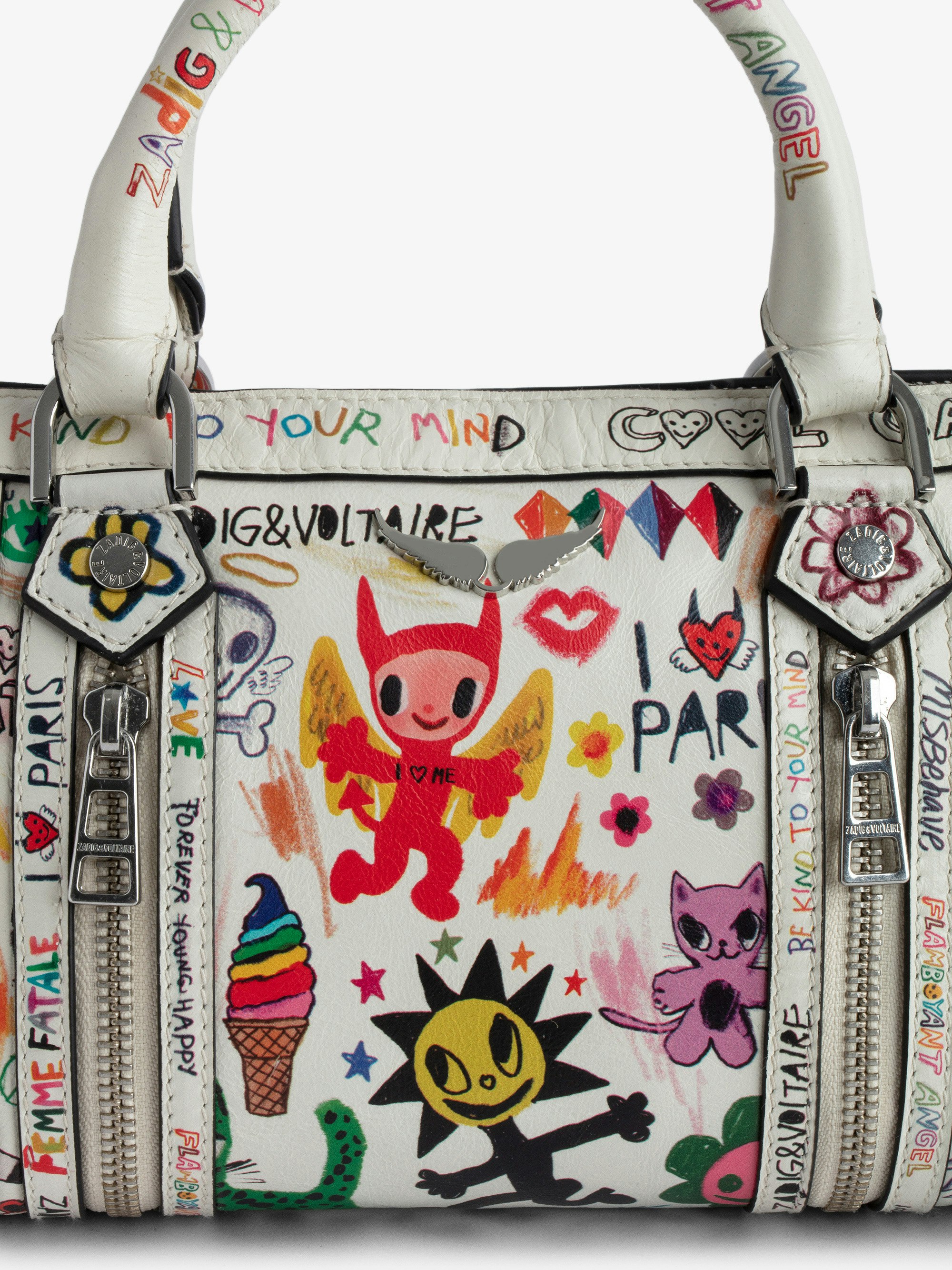 Sac XS Sunny #2 bag white women | Zadig&Voltaire | Zadig&Voltaire