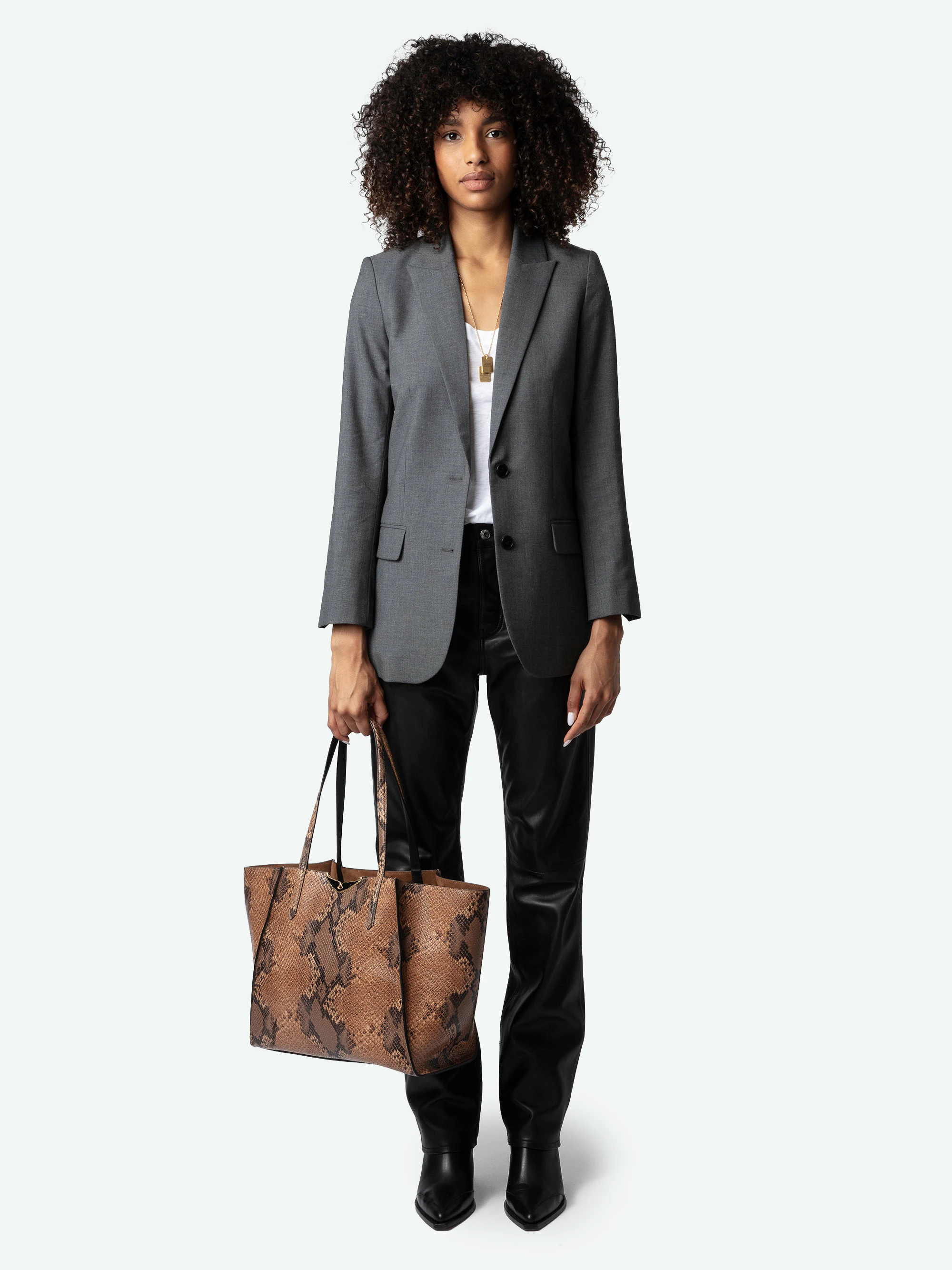 Le Borderline Bag tote orange women | Zadig&Voltaire