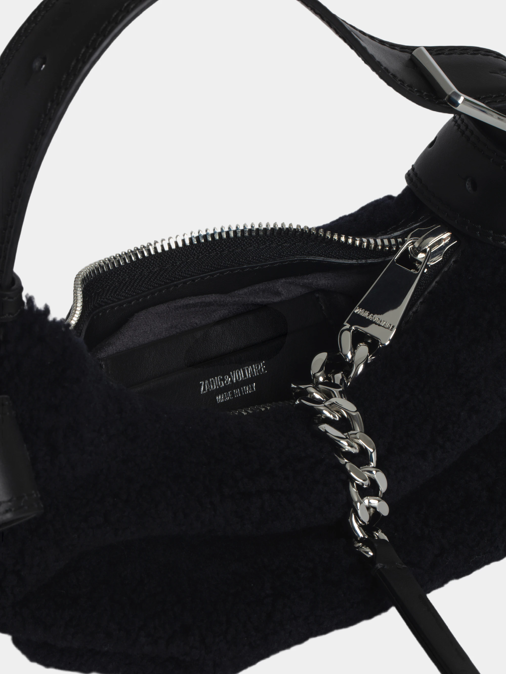 Borsa Le Cecilia XS Shearling thumbnail 5