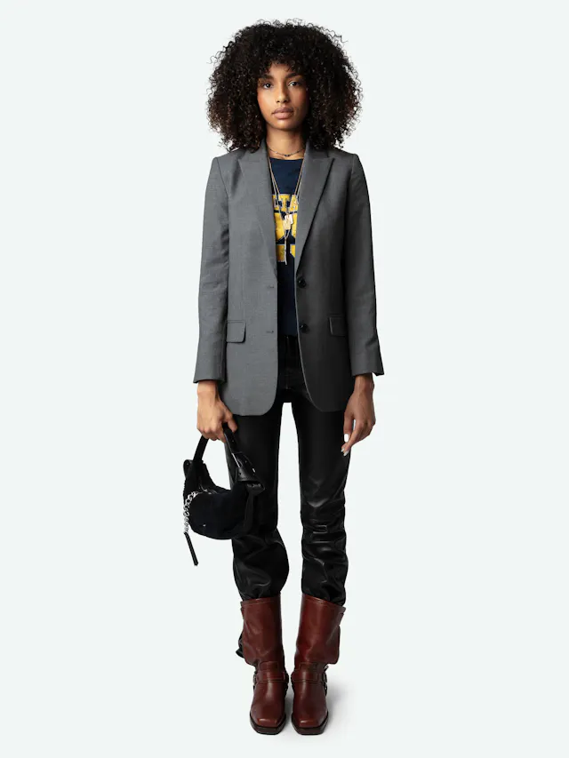 Le Cecilia XS Shearling Bag