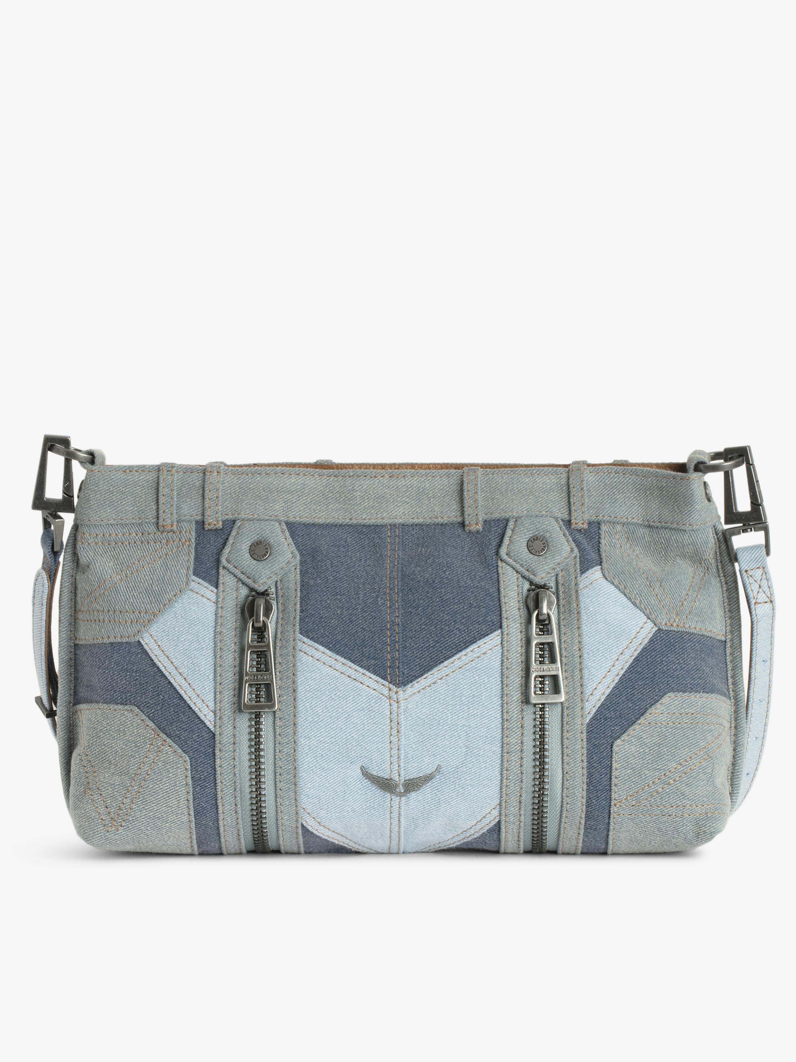 Sunny Moody Blue Denim Shoulder Bag 1