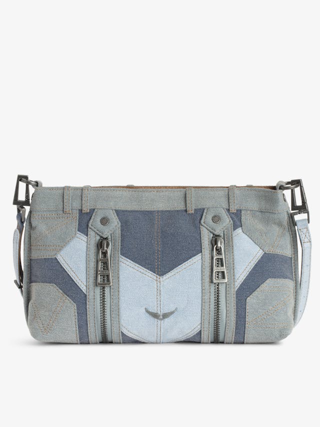 Sunny Moody Blue Denim Shoulder Bag