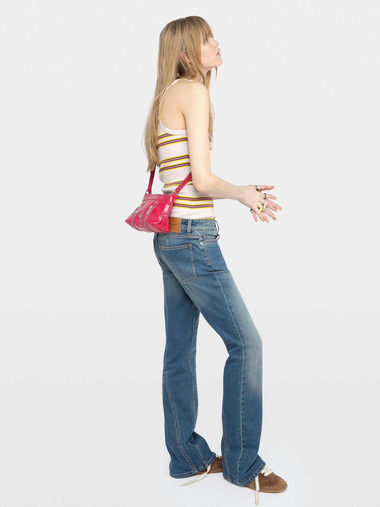 Sunny Mood Vintage Patent Bag