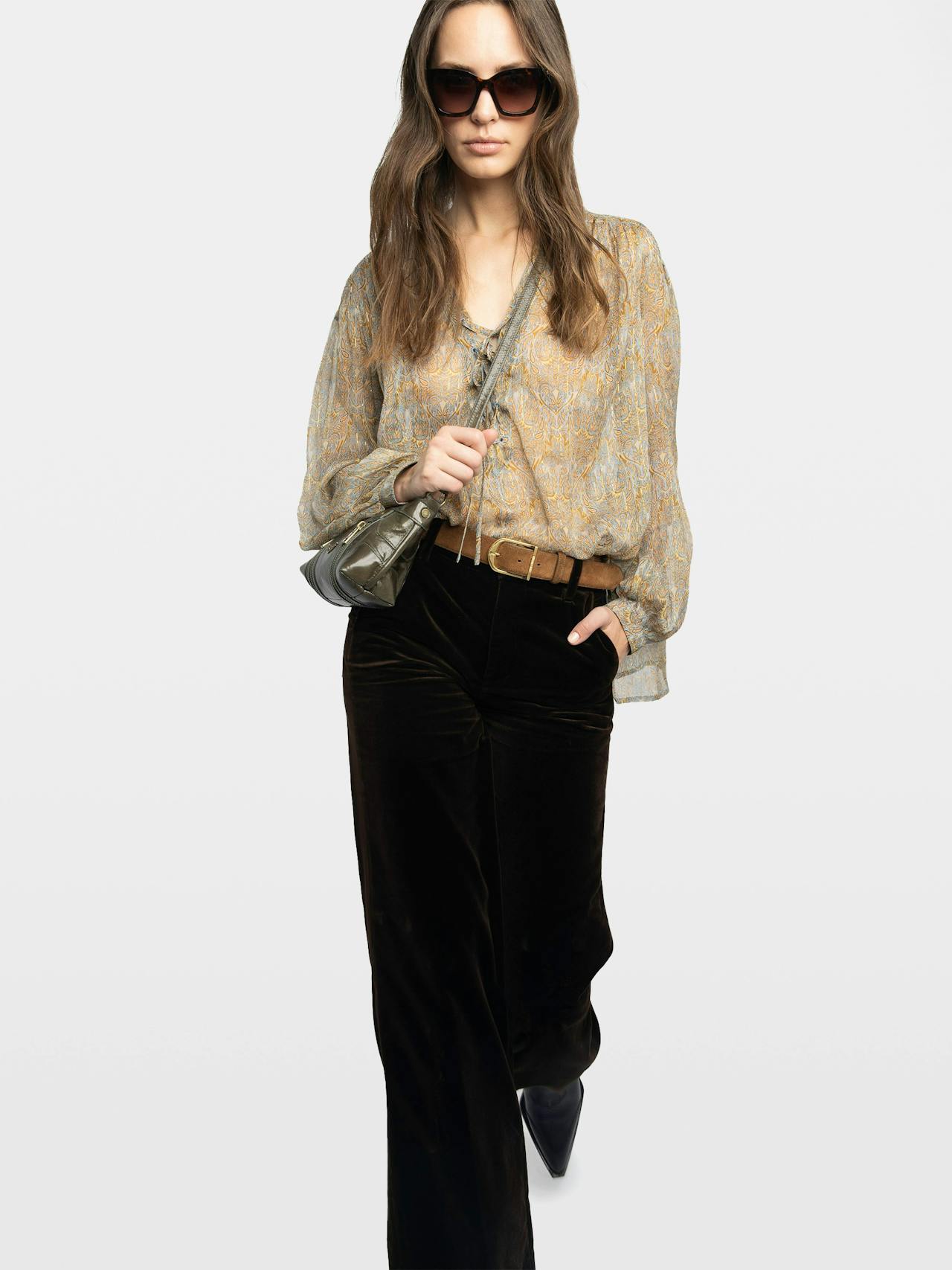 Sunny Mood Vintage Patent Bag