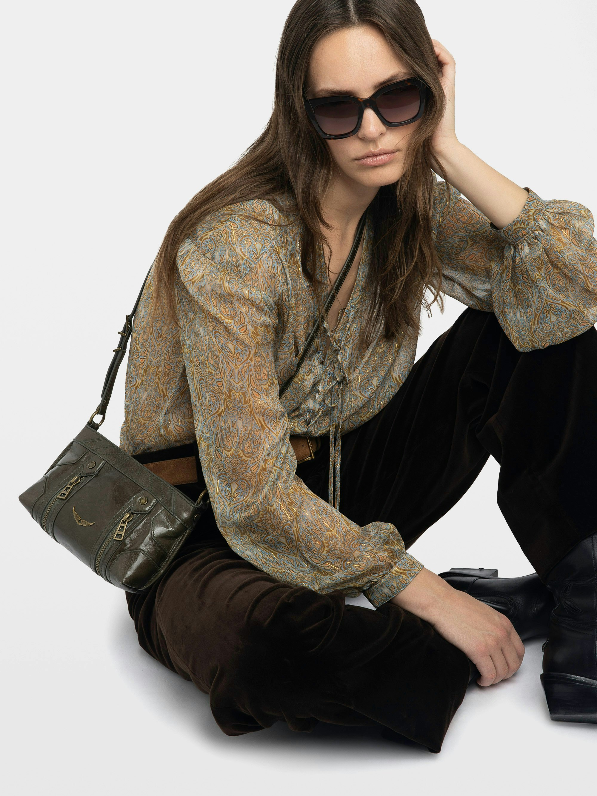 Sunny Mood Vintage Patent Bag 6