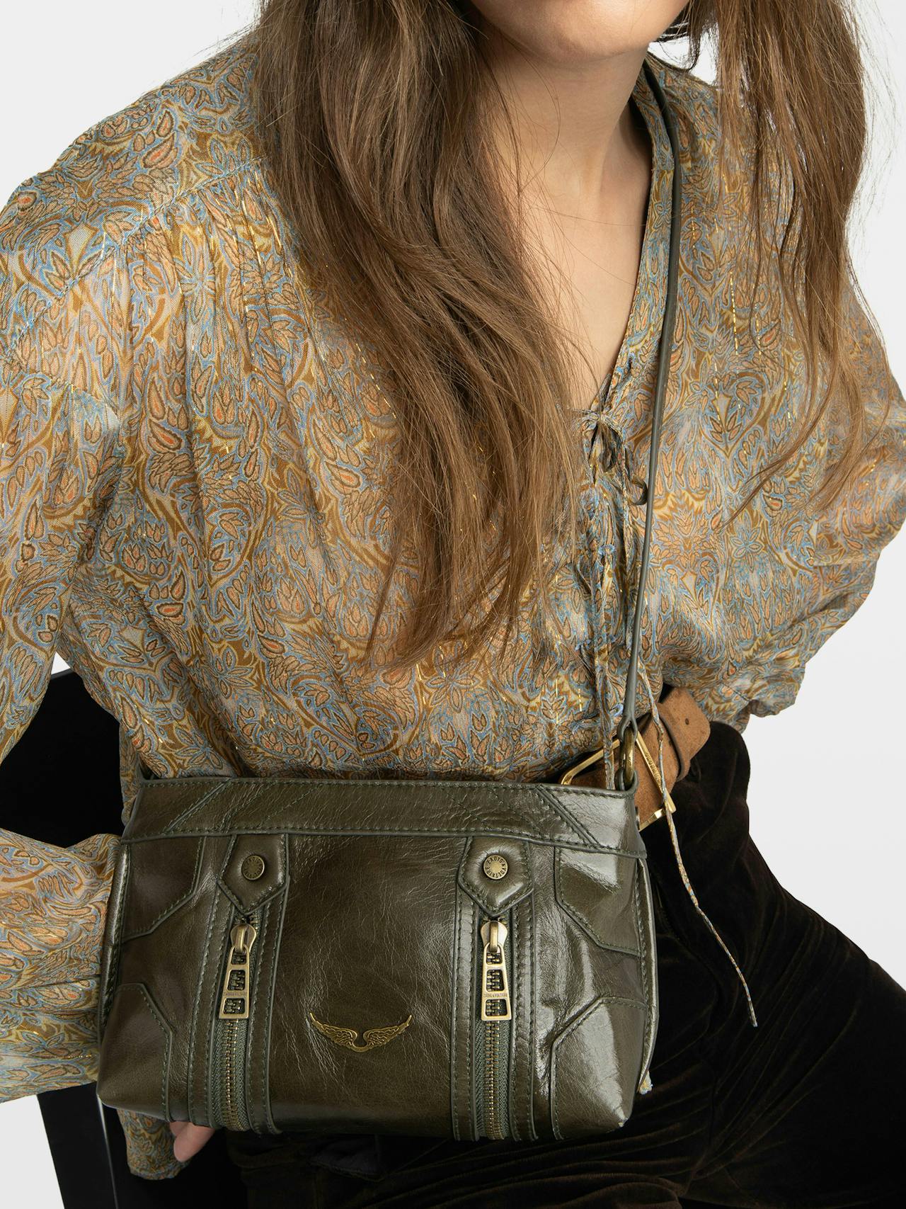 Sunny Mood Vintage Patent Bag