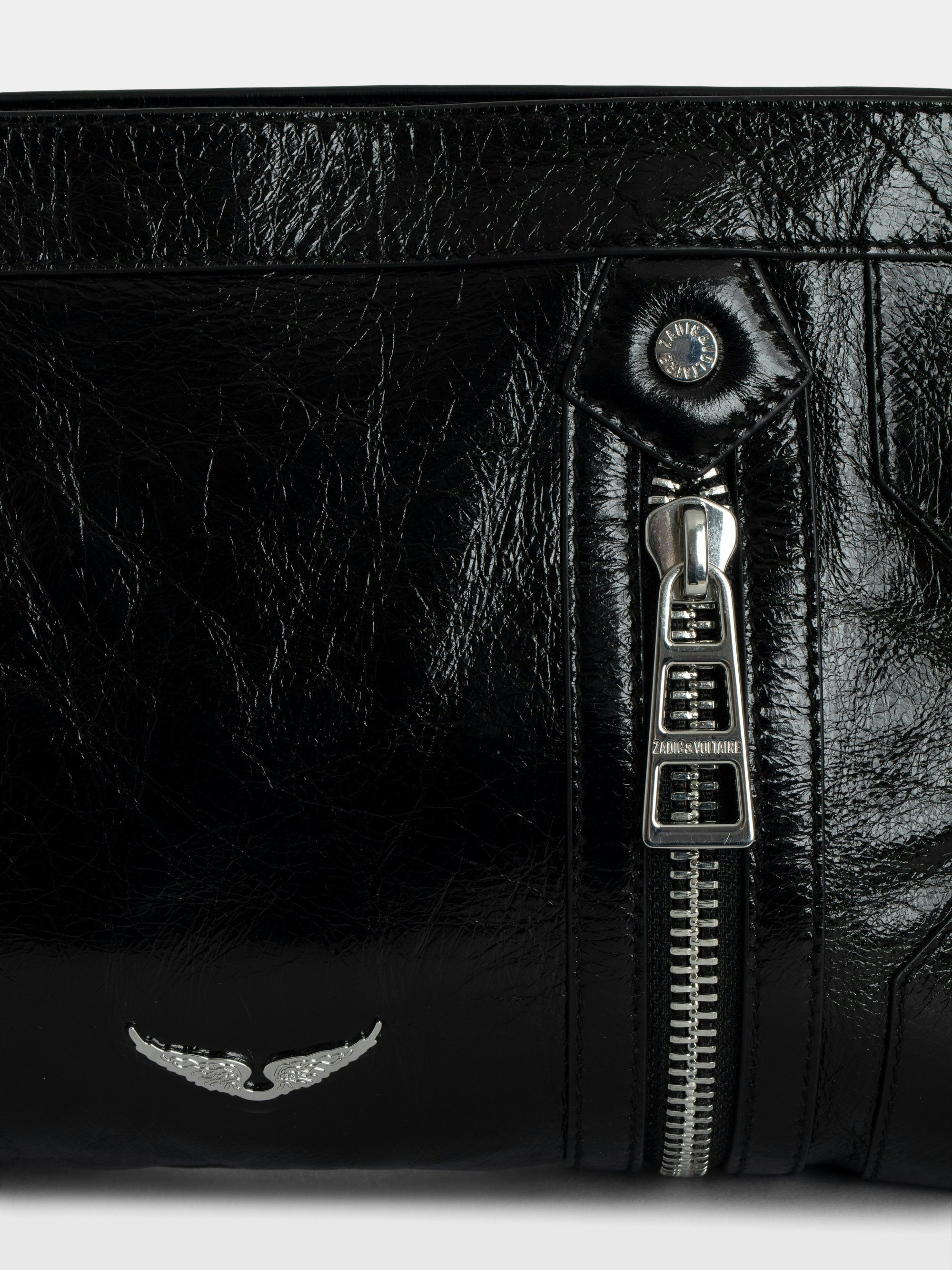 Sunny Moody Vintage Patent Bag