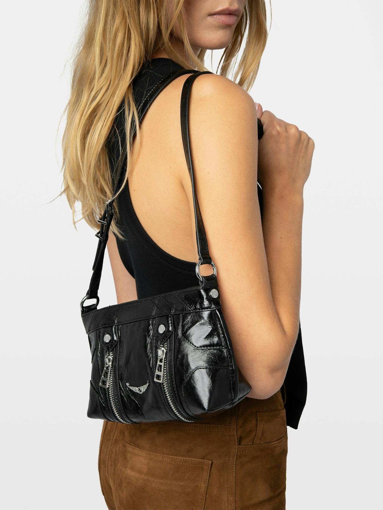 Sunny Moody Vintage Patent Tasche