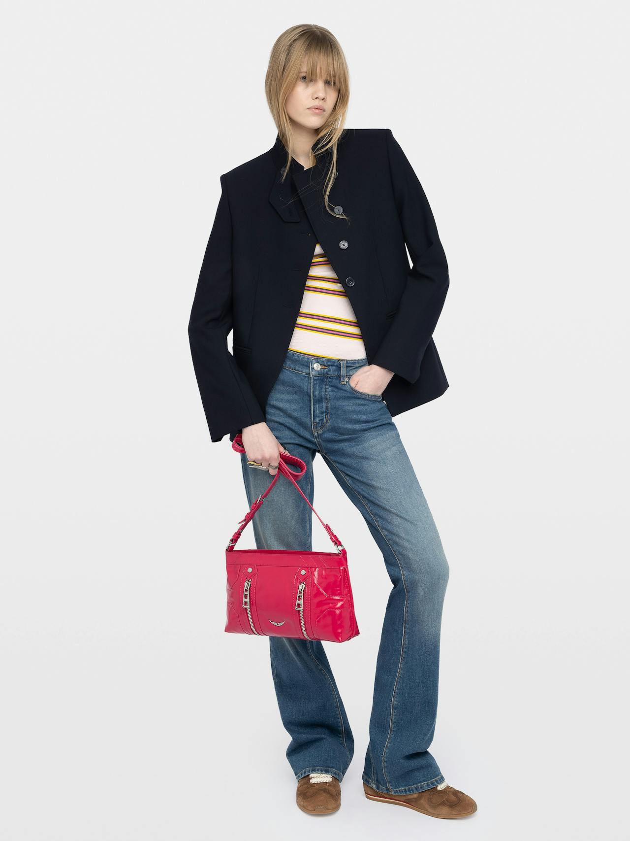 Sunny Moody Vintage Patent Bag