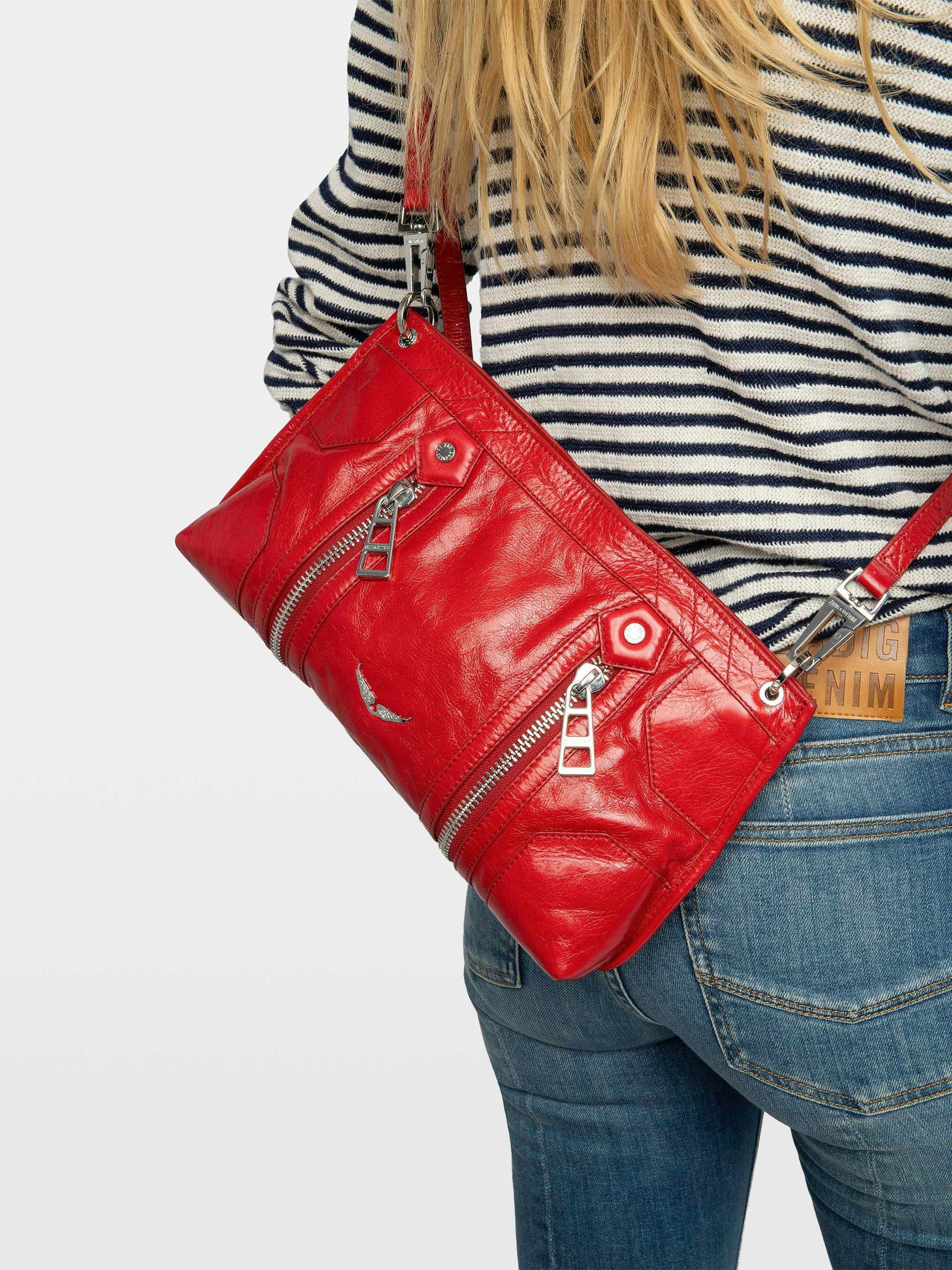 Sunny Moody Vintage Patent Bag