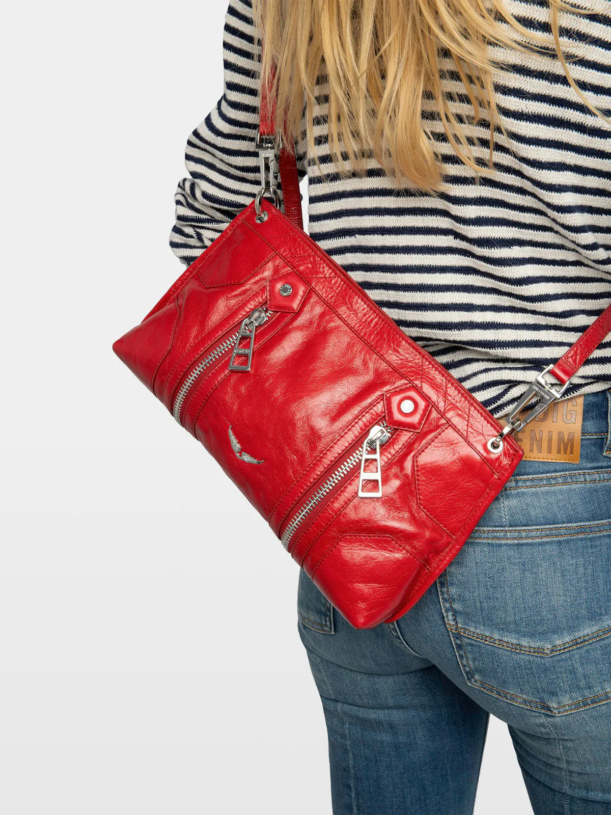 Sunny Moody Vintage Patent Bag