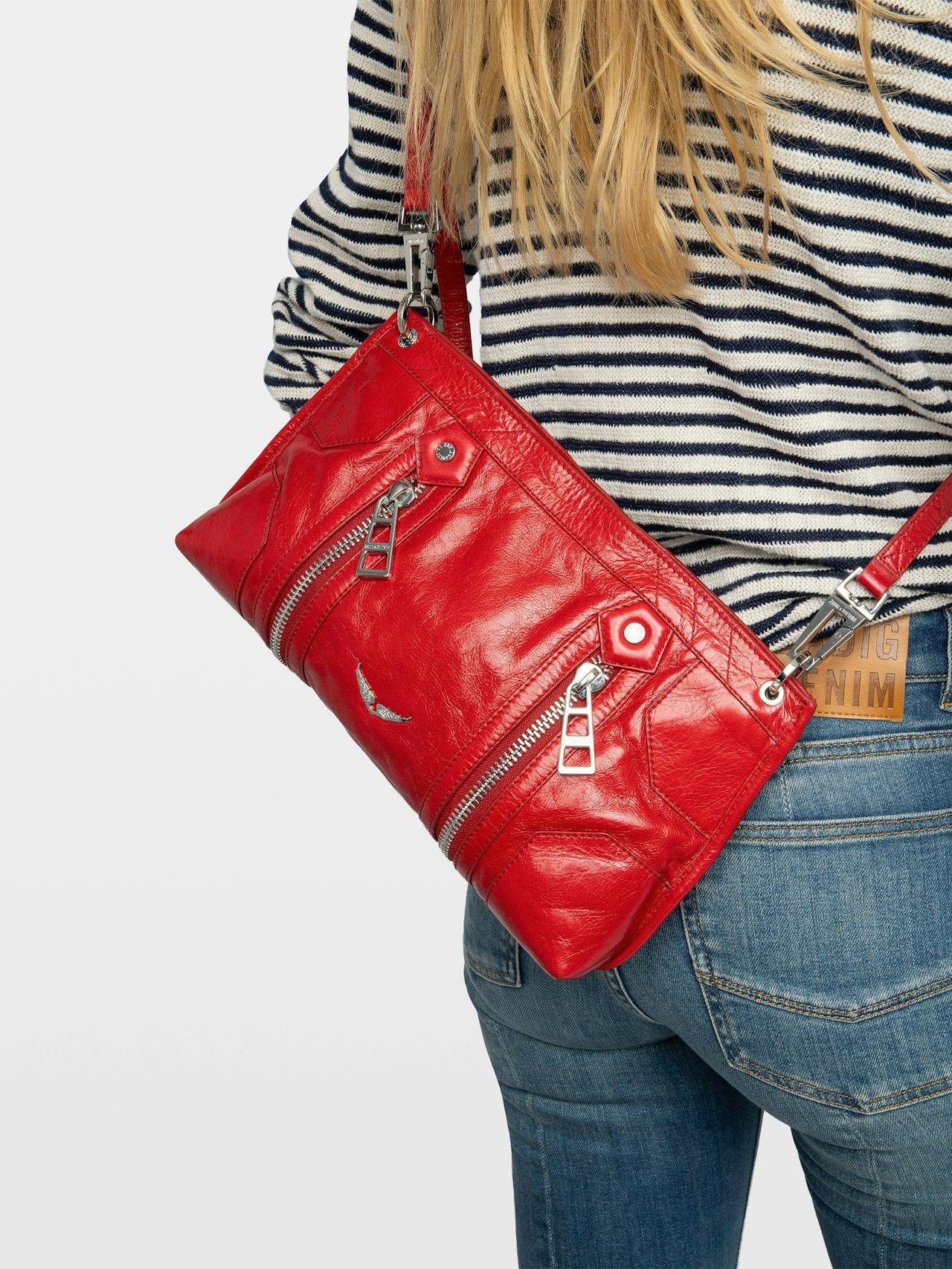 Sunny Moody Vintage Patent Bag