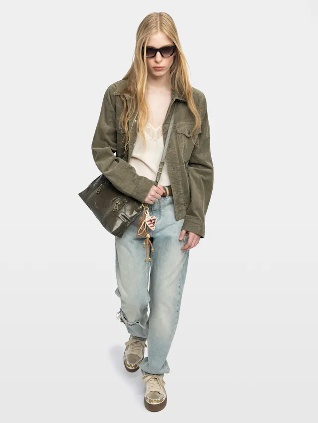 Sunny Moody Vintage Patent Bag