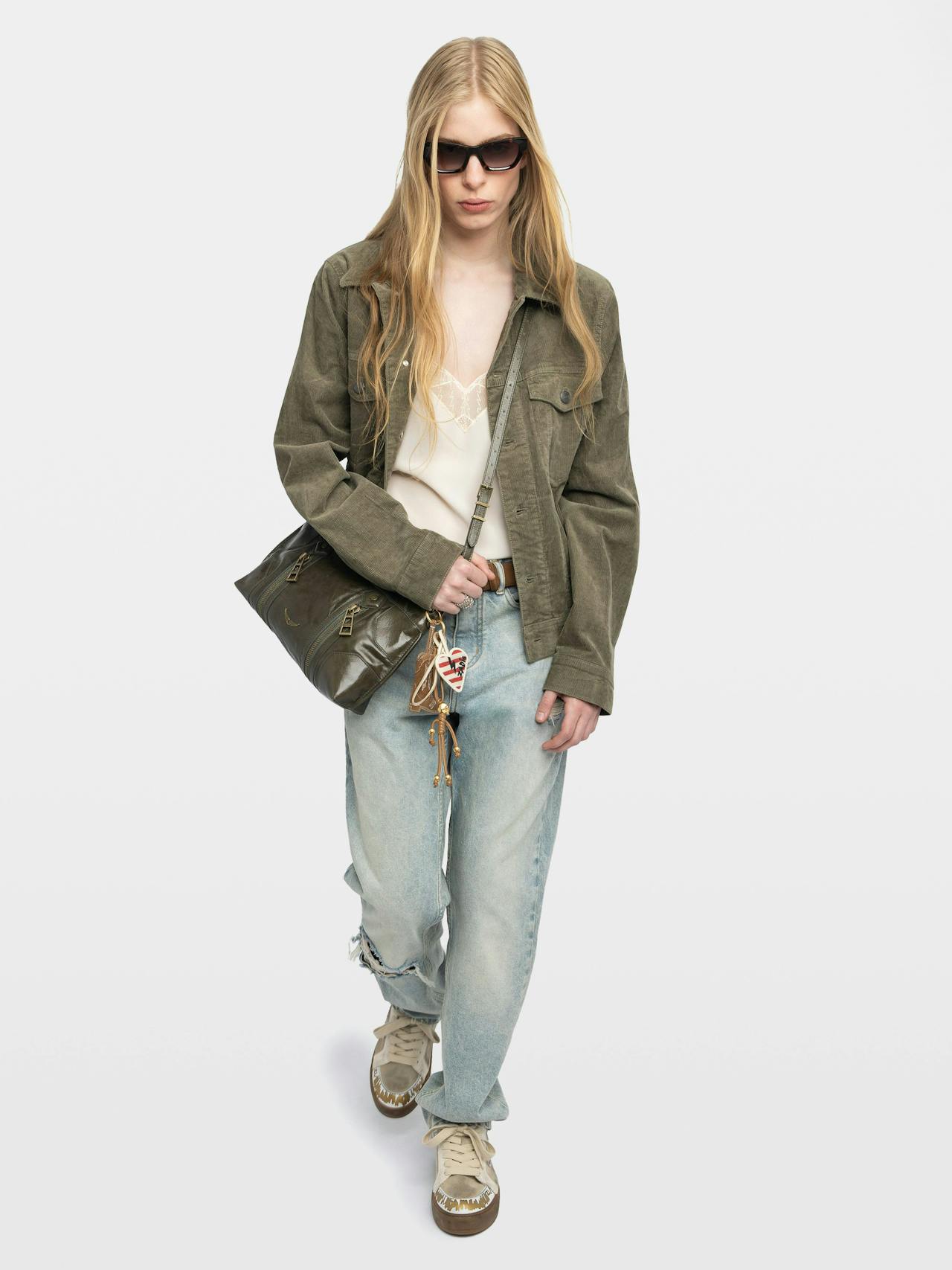 Sunny Moody Vintage Patent Bag