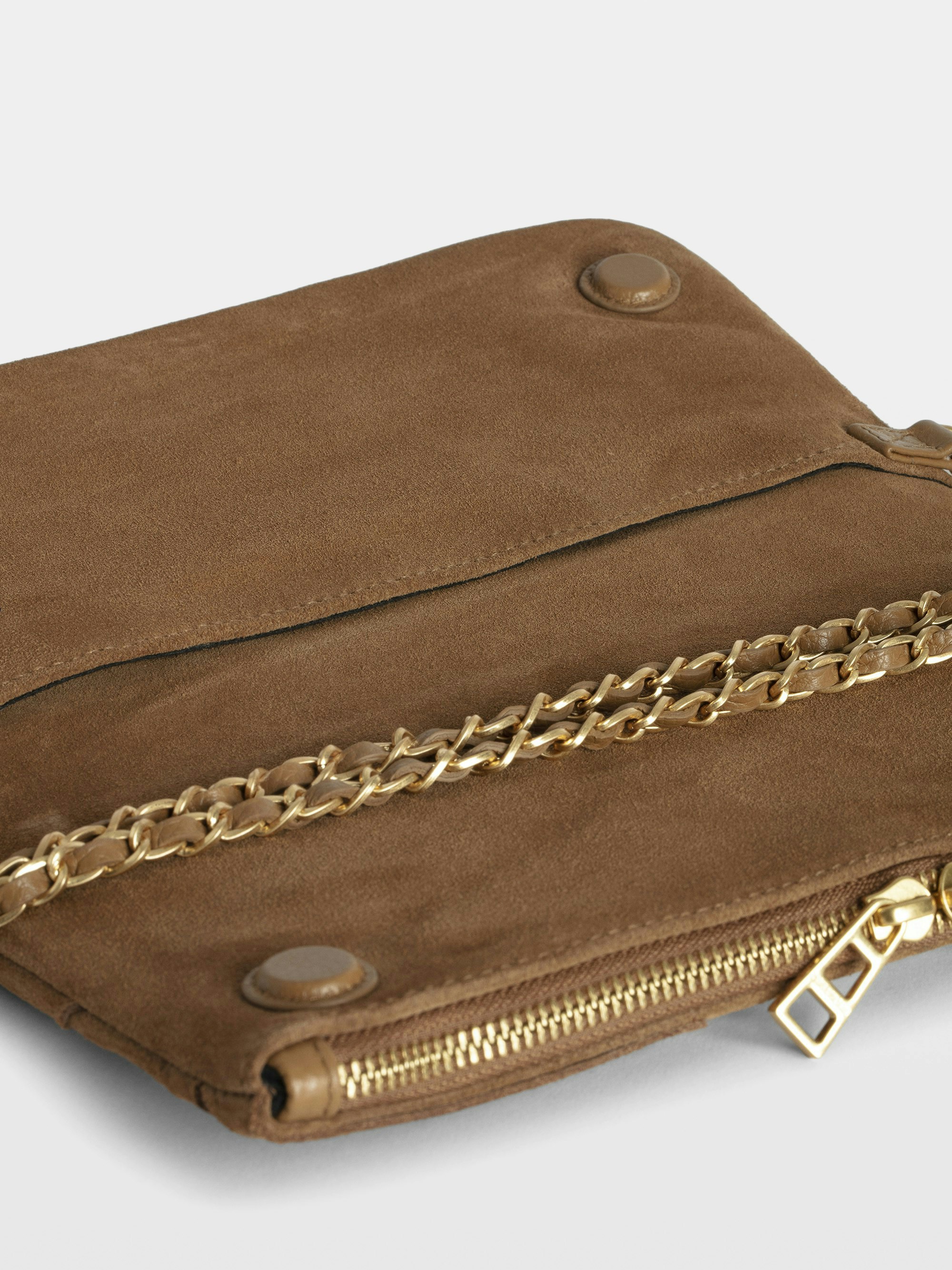 Pochette Rock In Pelle Scamosciata