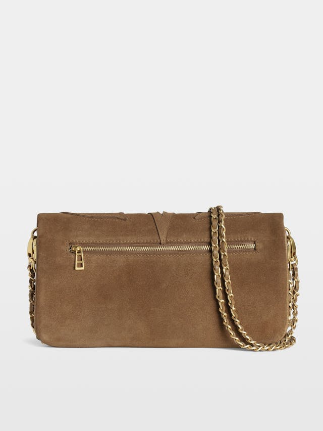Rock Suede Clutch