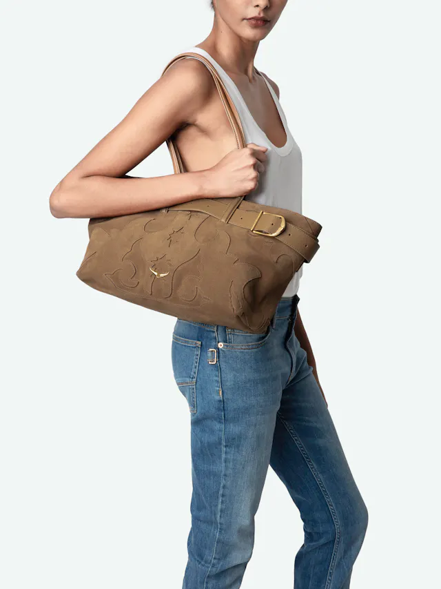 Jane Shopper Suede Bag