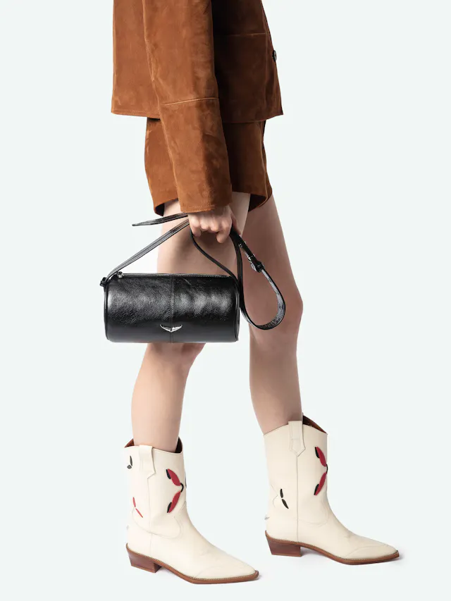 Le Doudou Black Barrel Bag