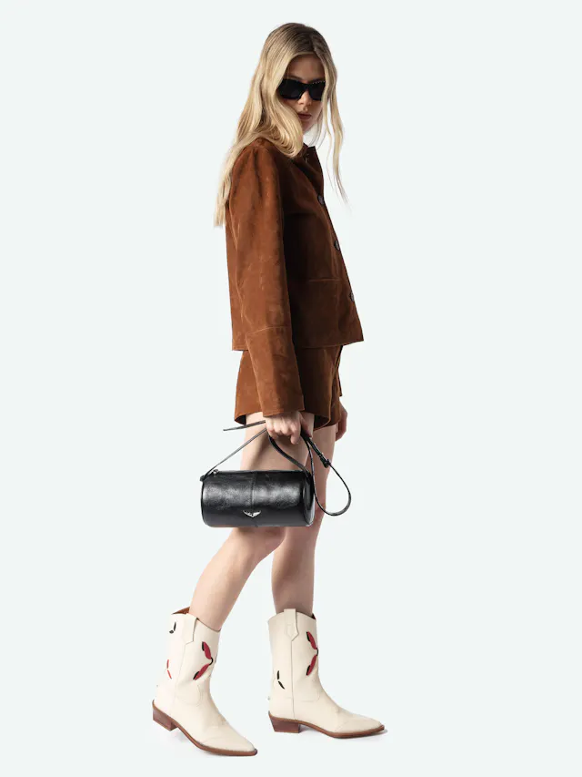 Le Doudou Black Barrel Bag