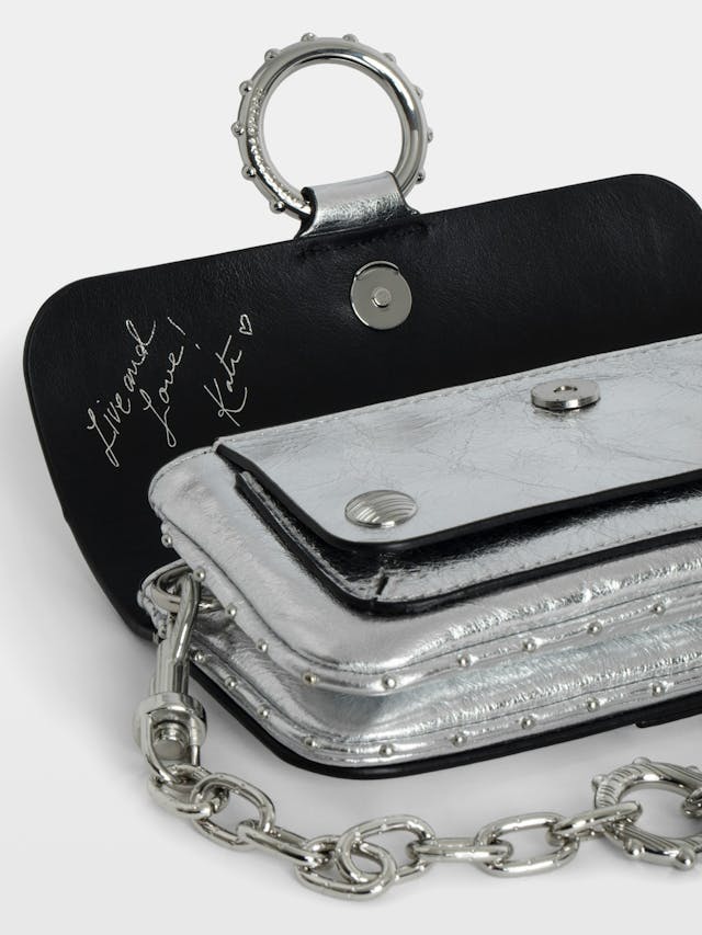 Borsa Kate Wallet Vintage Metal