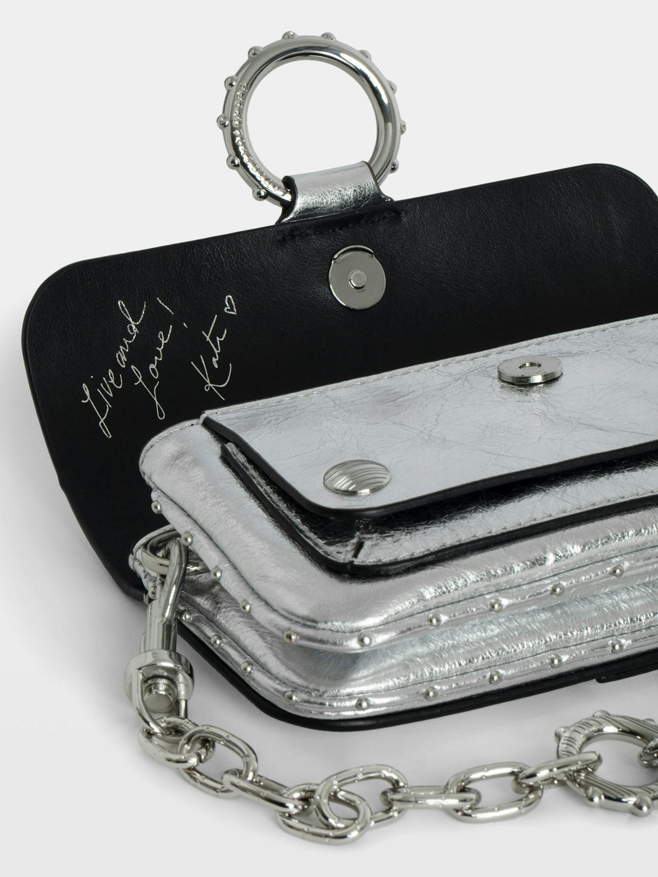 Kate Wallet Vintage Metal Tasche