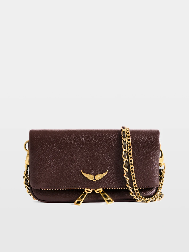 Pochette Rock Mini — Cuir Violet — Zadig & Voltaire