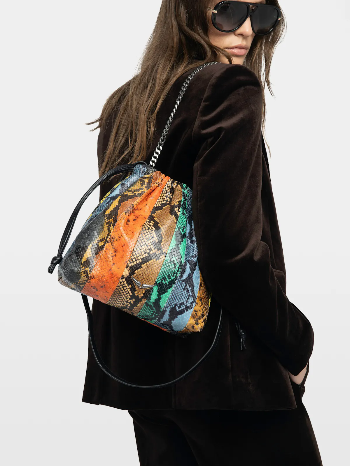 Rock Today Wild Patchwork Clutch